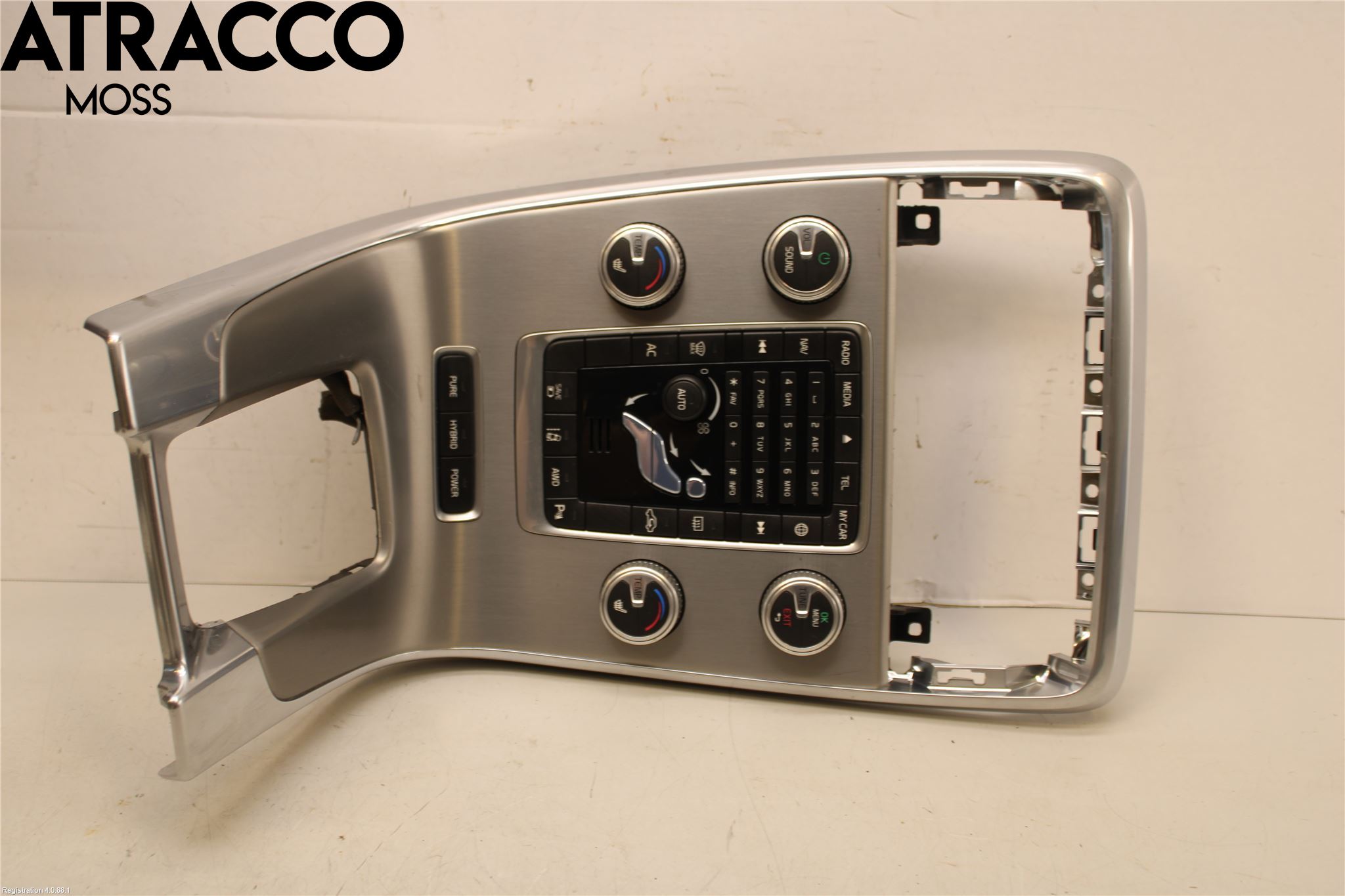 Volvo V60 14-18 Varme Ac Betjening-Display