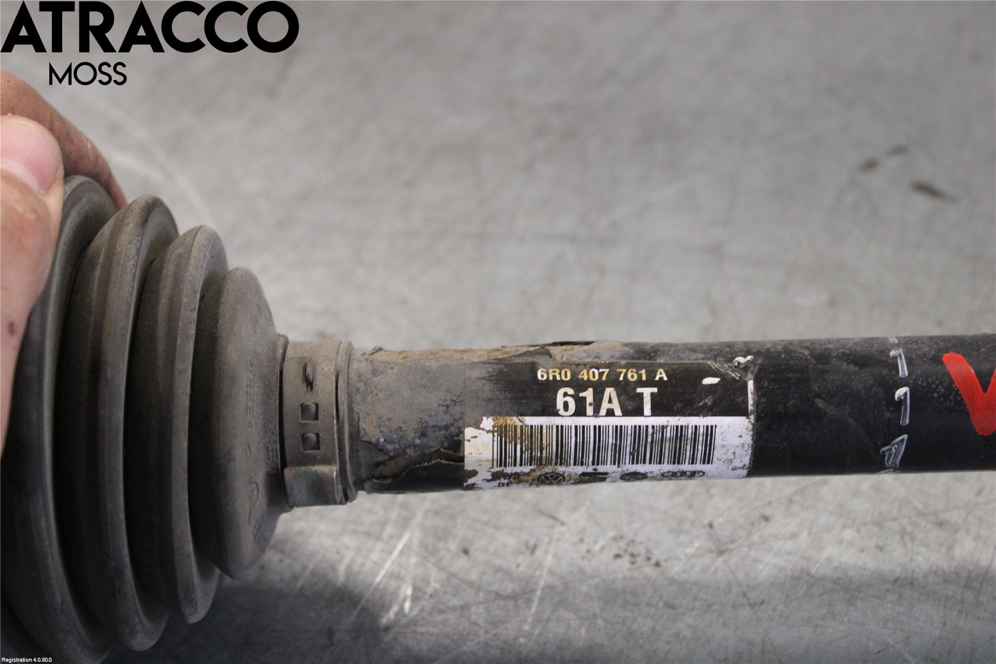 Audi A1/S1 11-18 Drivaksel Foran Kompl Venstre