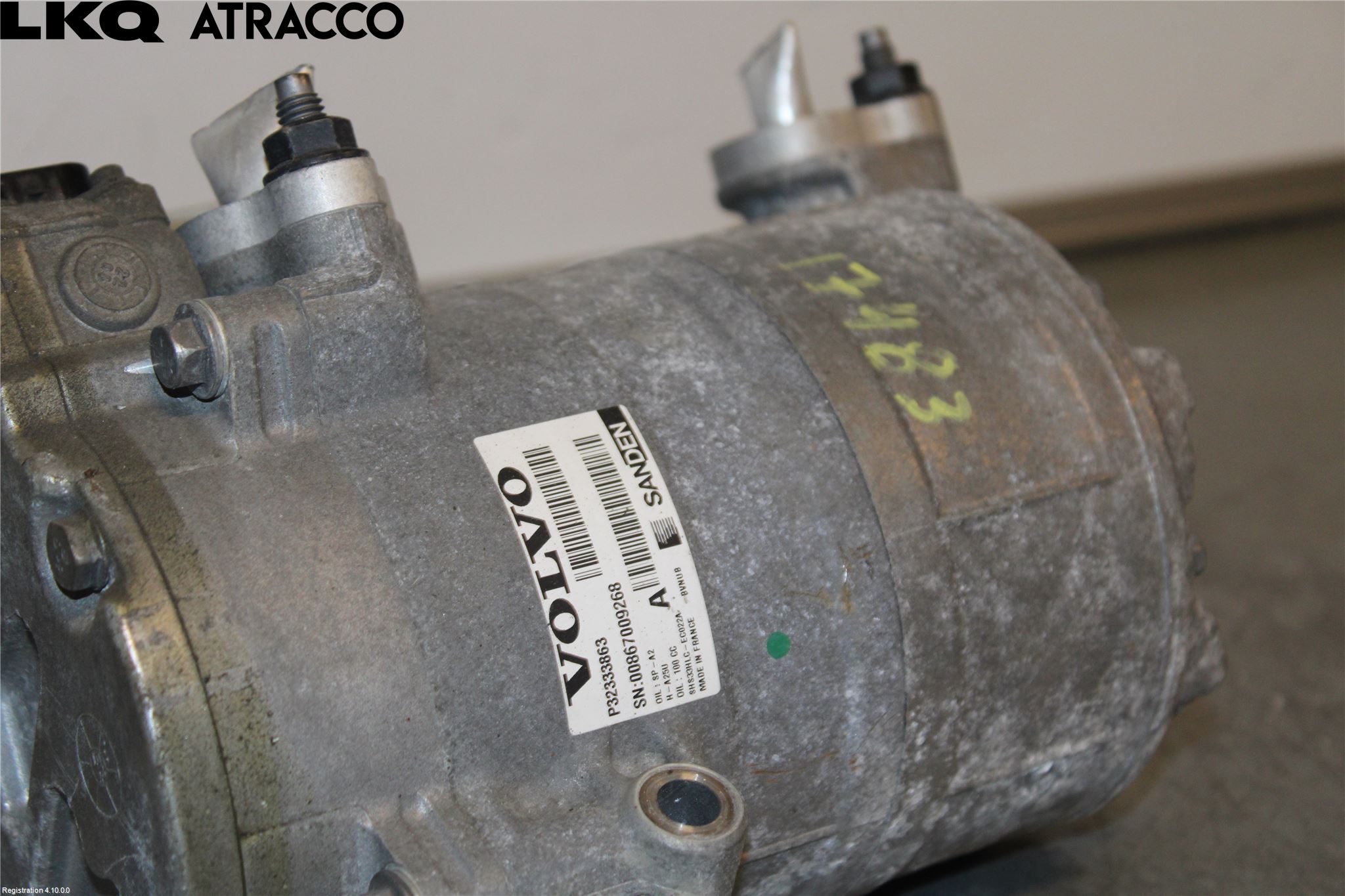 Volvo V90 17->> Varme Ac Kompressor