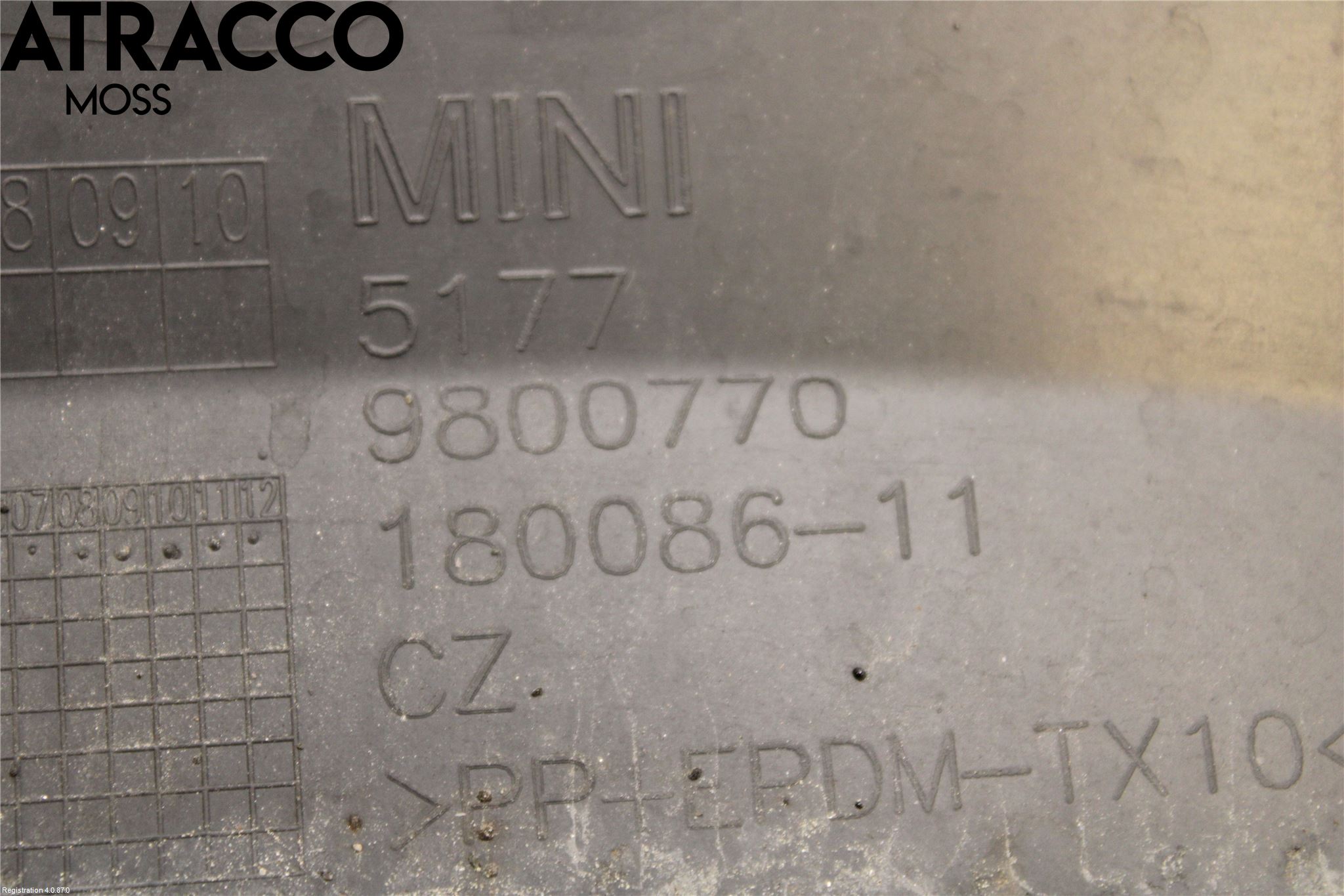 Mini COUPE R56 05-14 Hjulbuelist