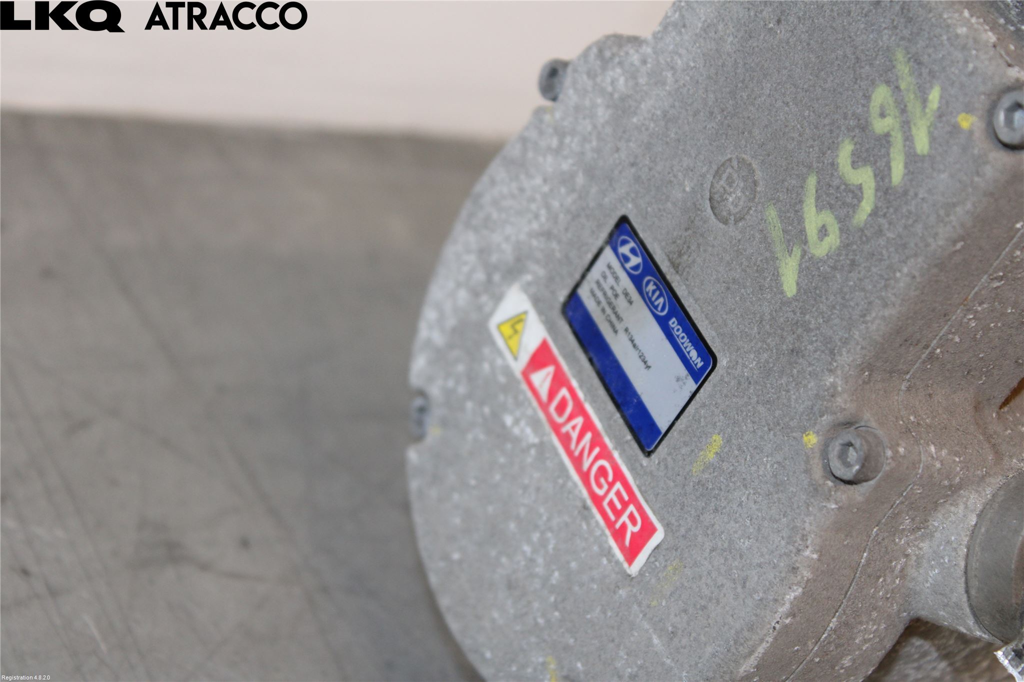 Kia SOUL 09- Varme Ac Kompressor