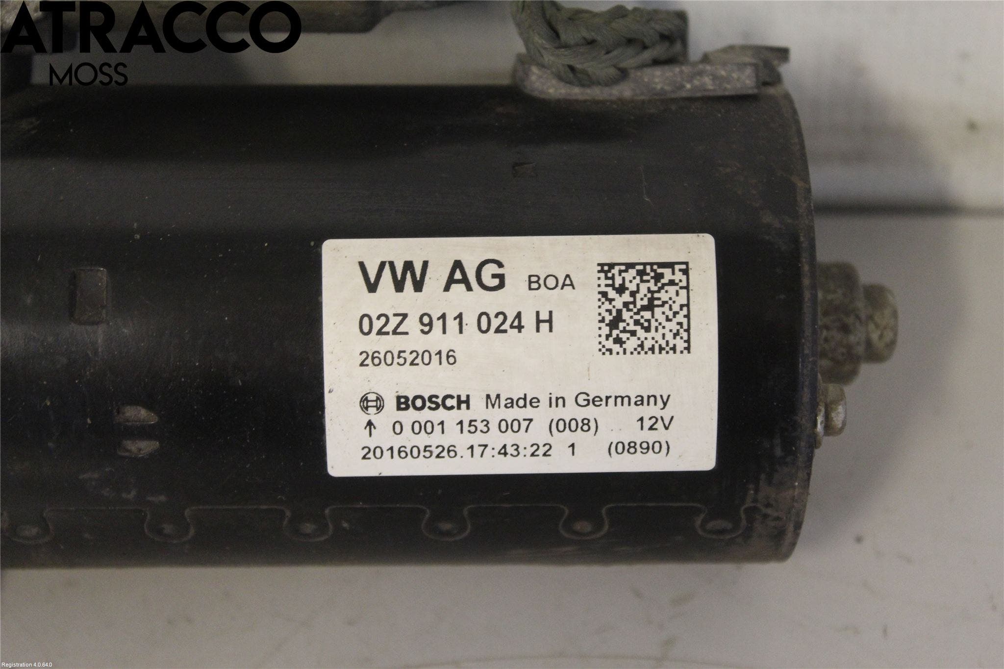 Volkswagen VW CADDY 16-20 Startmotor Diesel