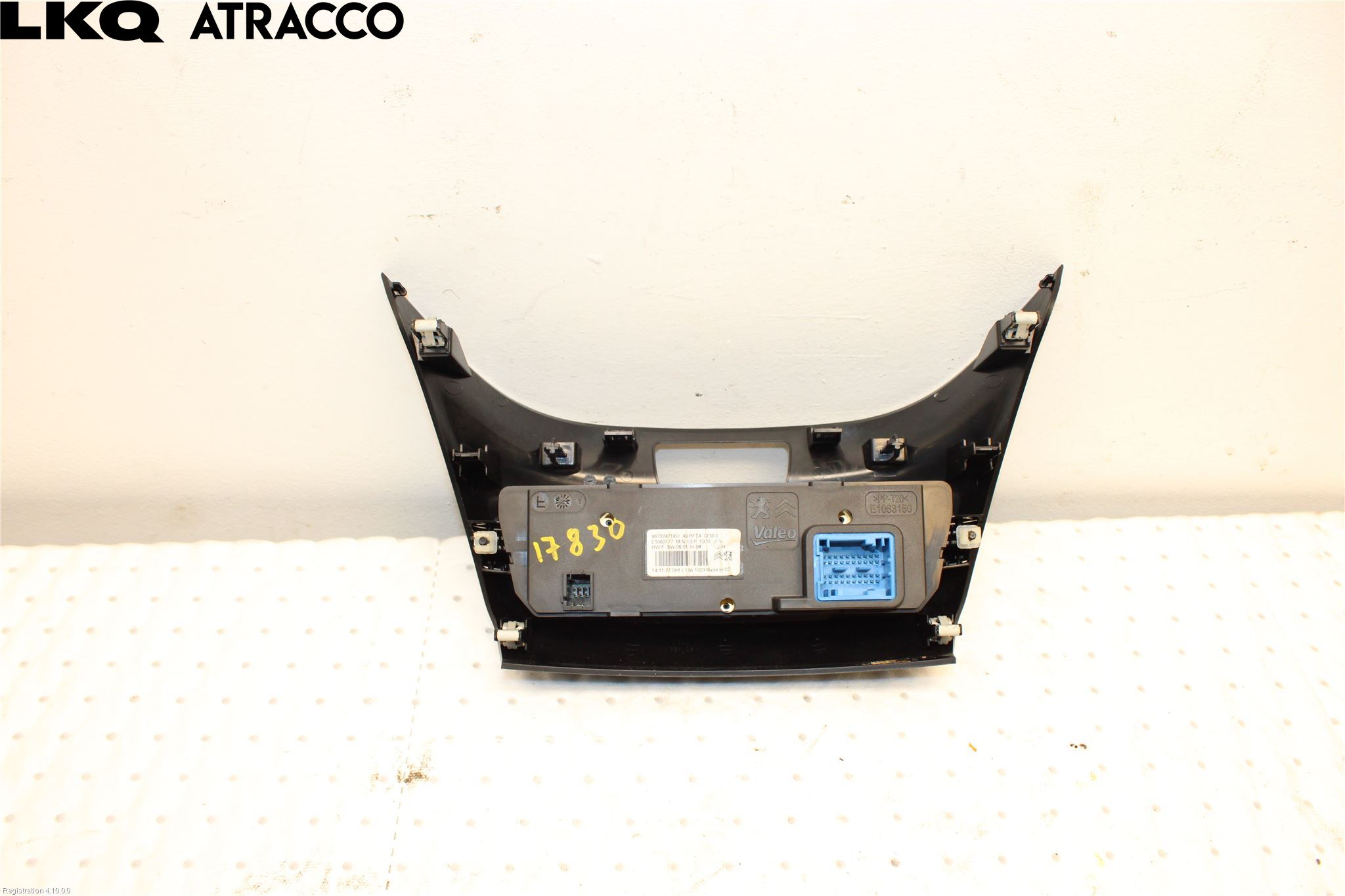 Peugeot 208 12-15 Varme Ac Betjening-Display