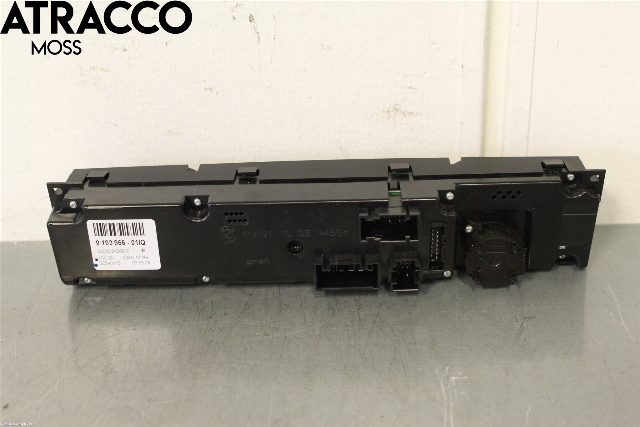 BMW X6 E71/E72   08-14 Varme Ac Betjening-Display