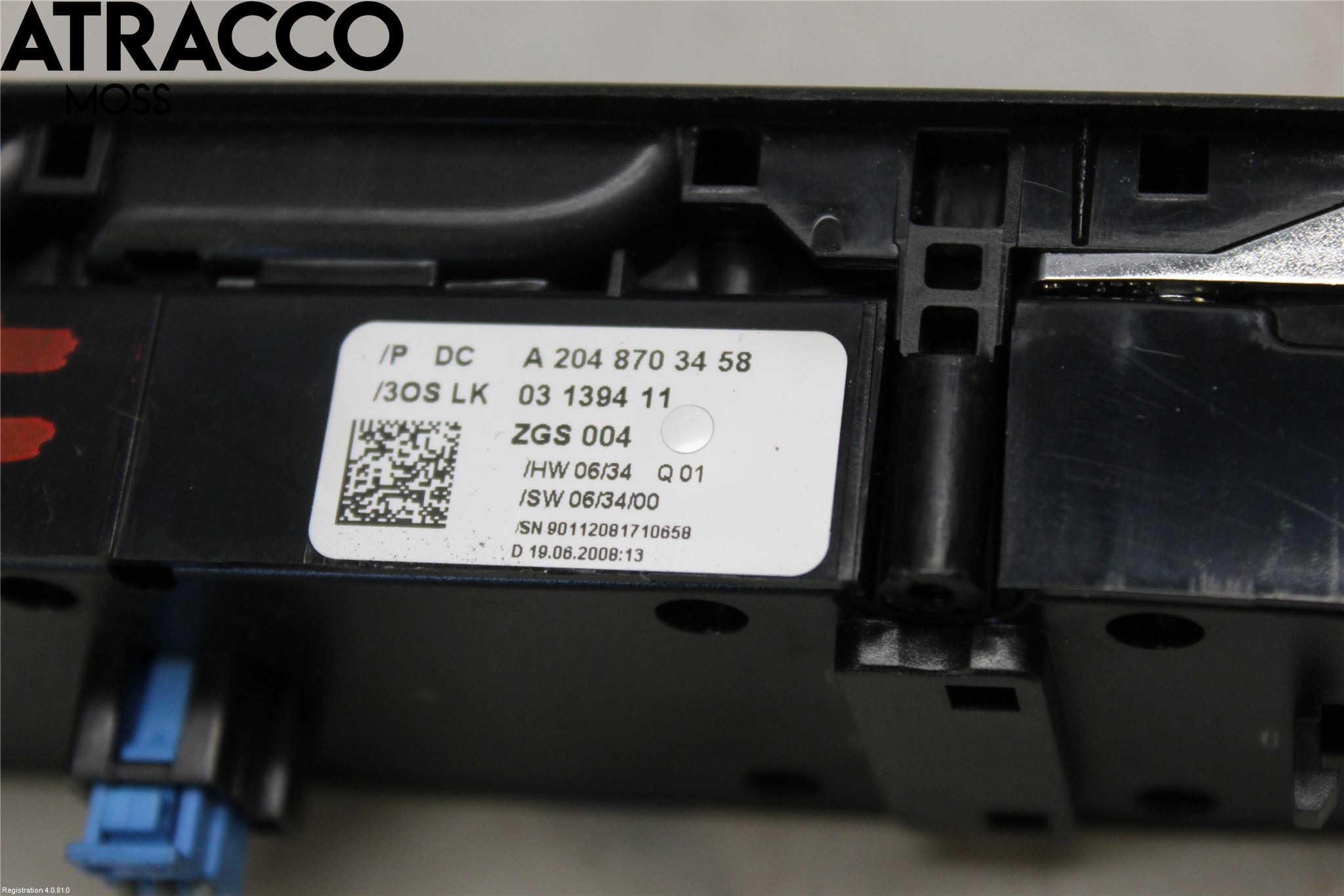 Mercedes-Benz MB C-KLASS (W204) 07-15 Bryter Vindusheis