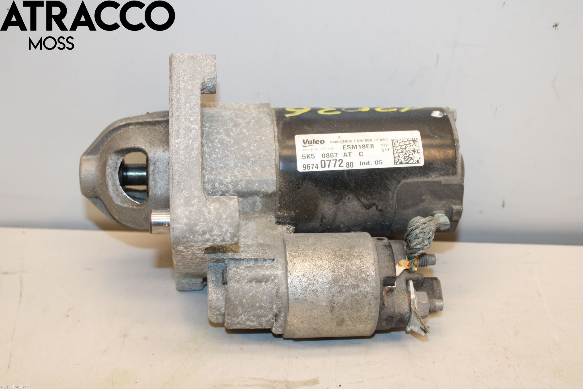 Peugeot 208 12-15 Startmotor