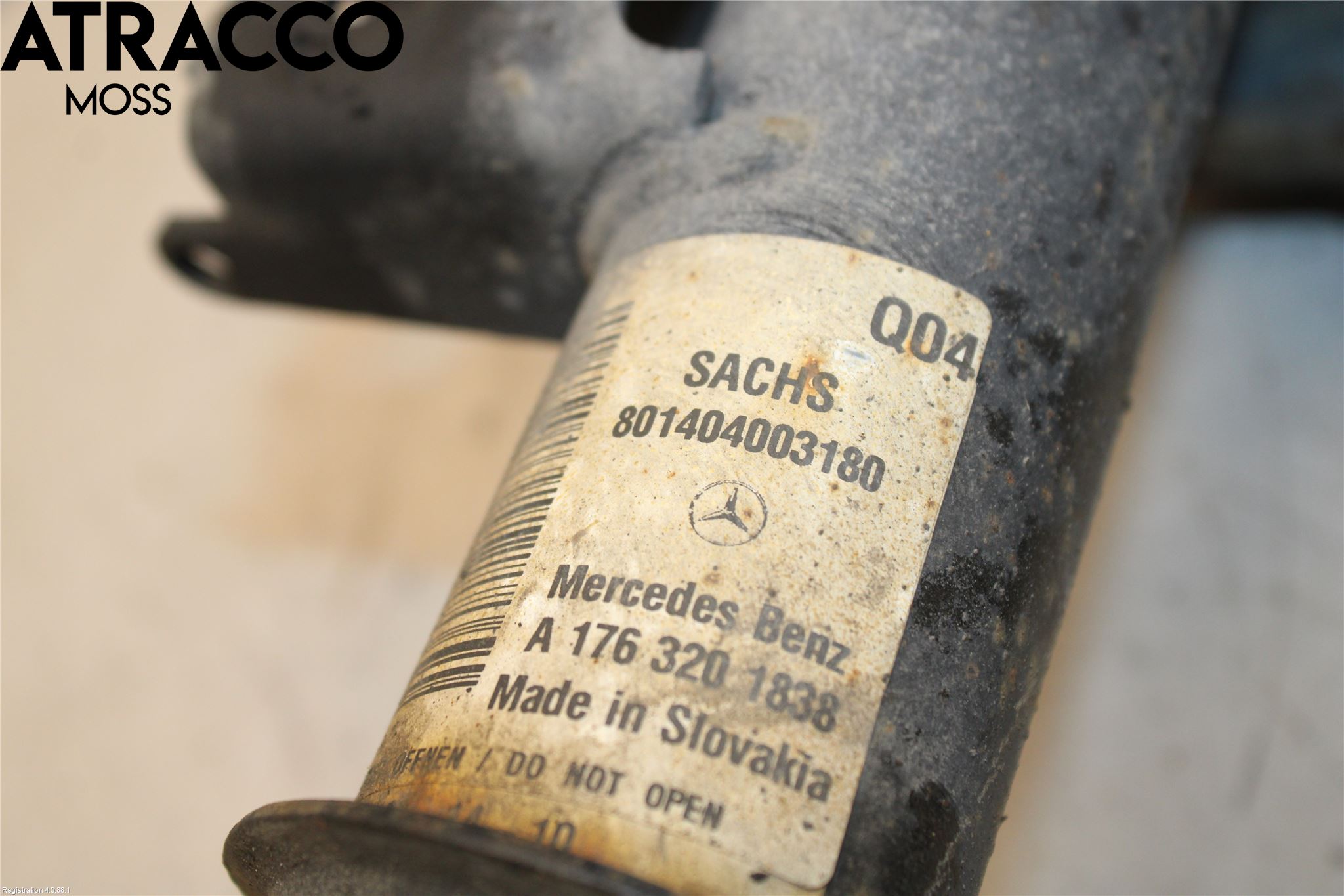 Mercedes-Benz MB A-KLASS (W176) 13-18 Fjærbein Foran Høyre