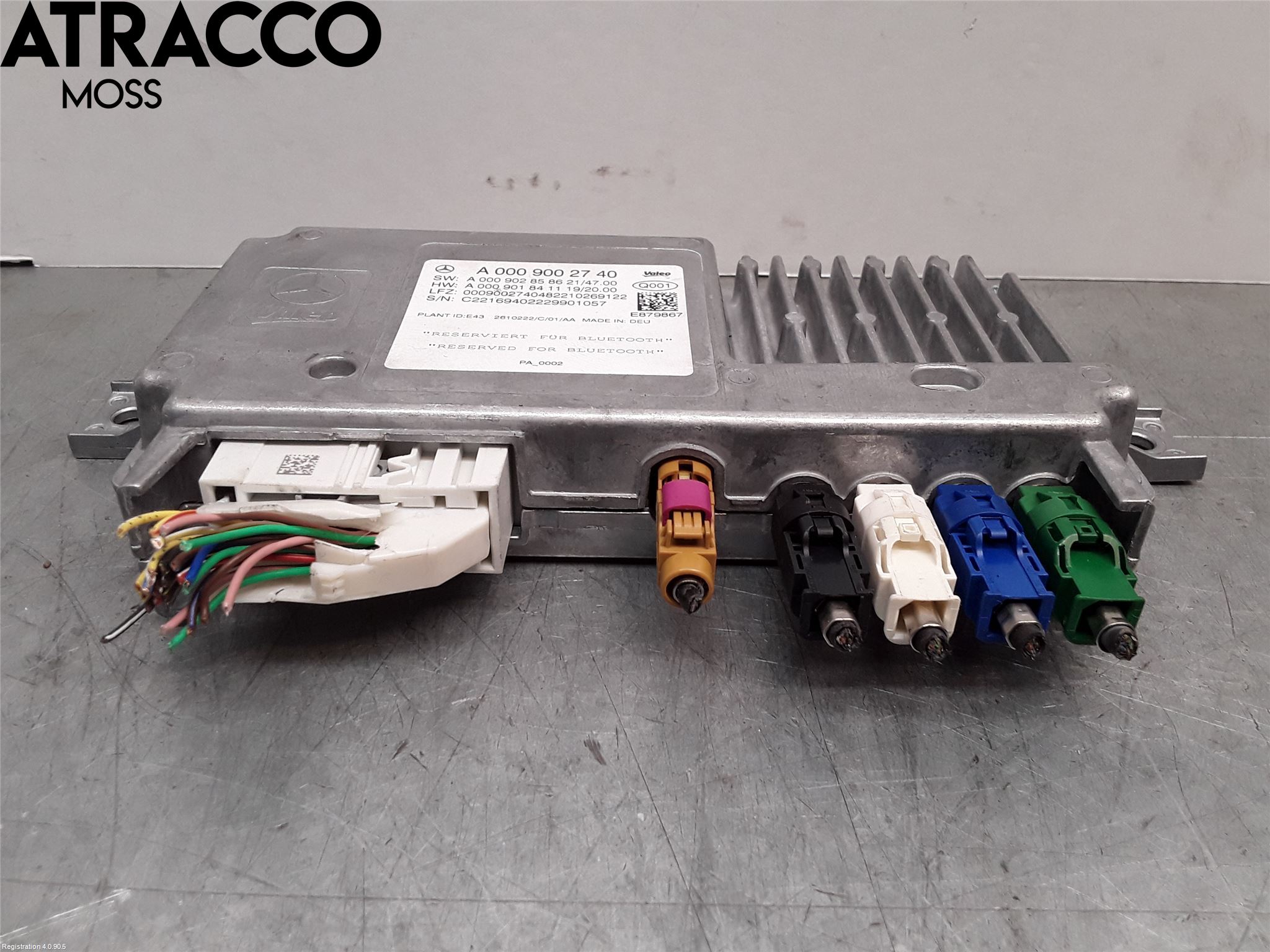 Mercedes-Benz MB EQC (N293) 20- Styreenhet Parkering