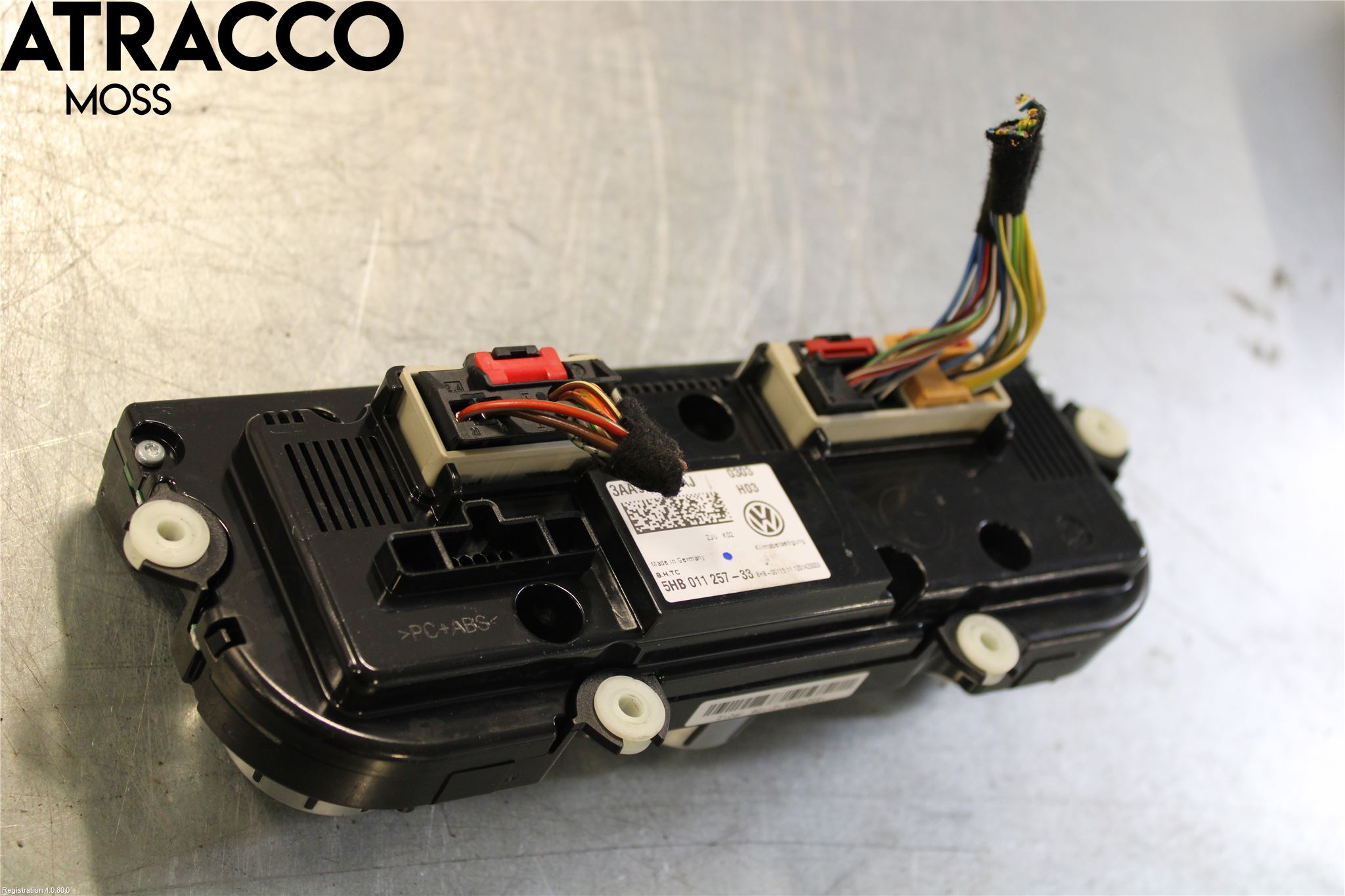 Volkswagen VW TOURAN 10-15 Varme Ac Betjening-Display