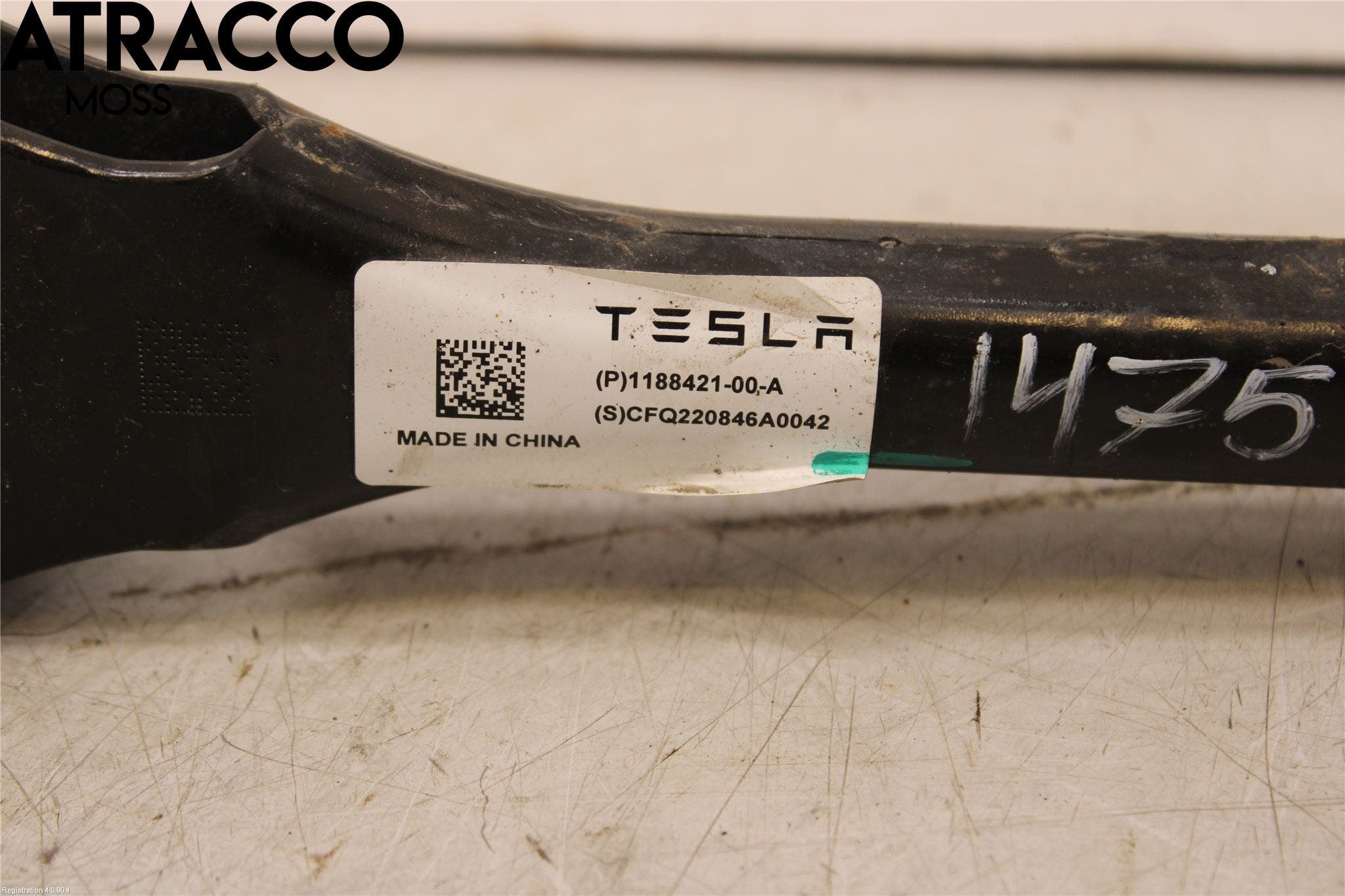 Tesla MODEL Y 21- Bærearm Bak Høyre Øvre