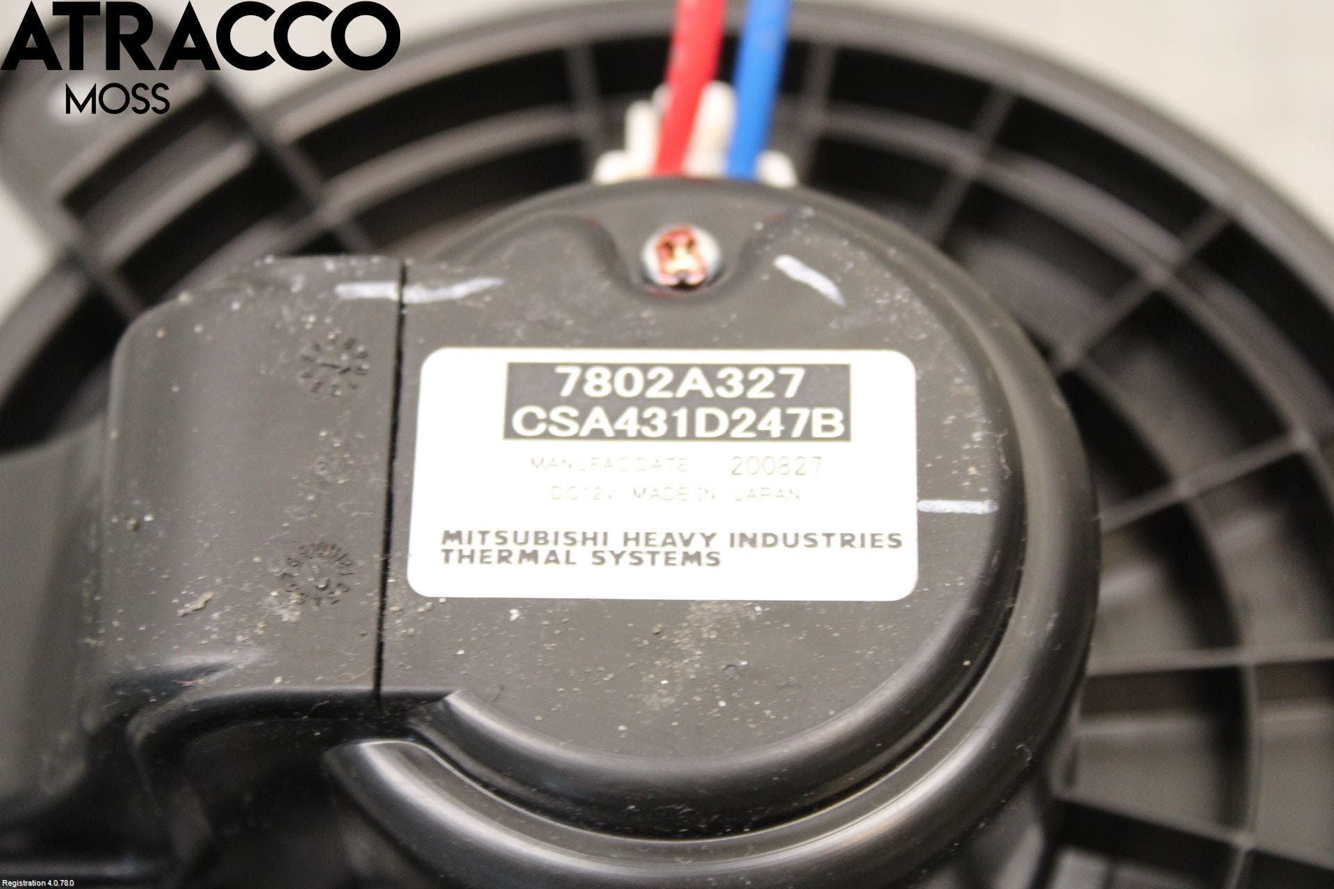 Mitsubishi OUTLANDER 13-21 Varmeapparat Viftemotor