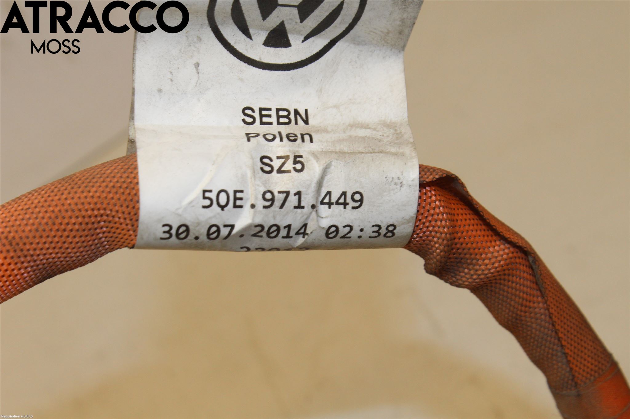 Volkswagen VW GOLF / E-GOLF VII 13-20 Kabelhärva Högspänning