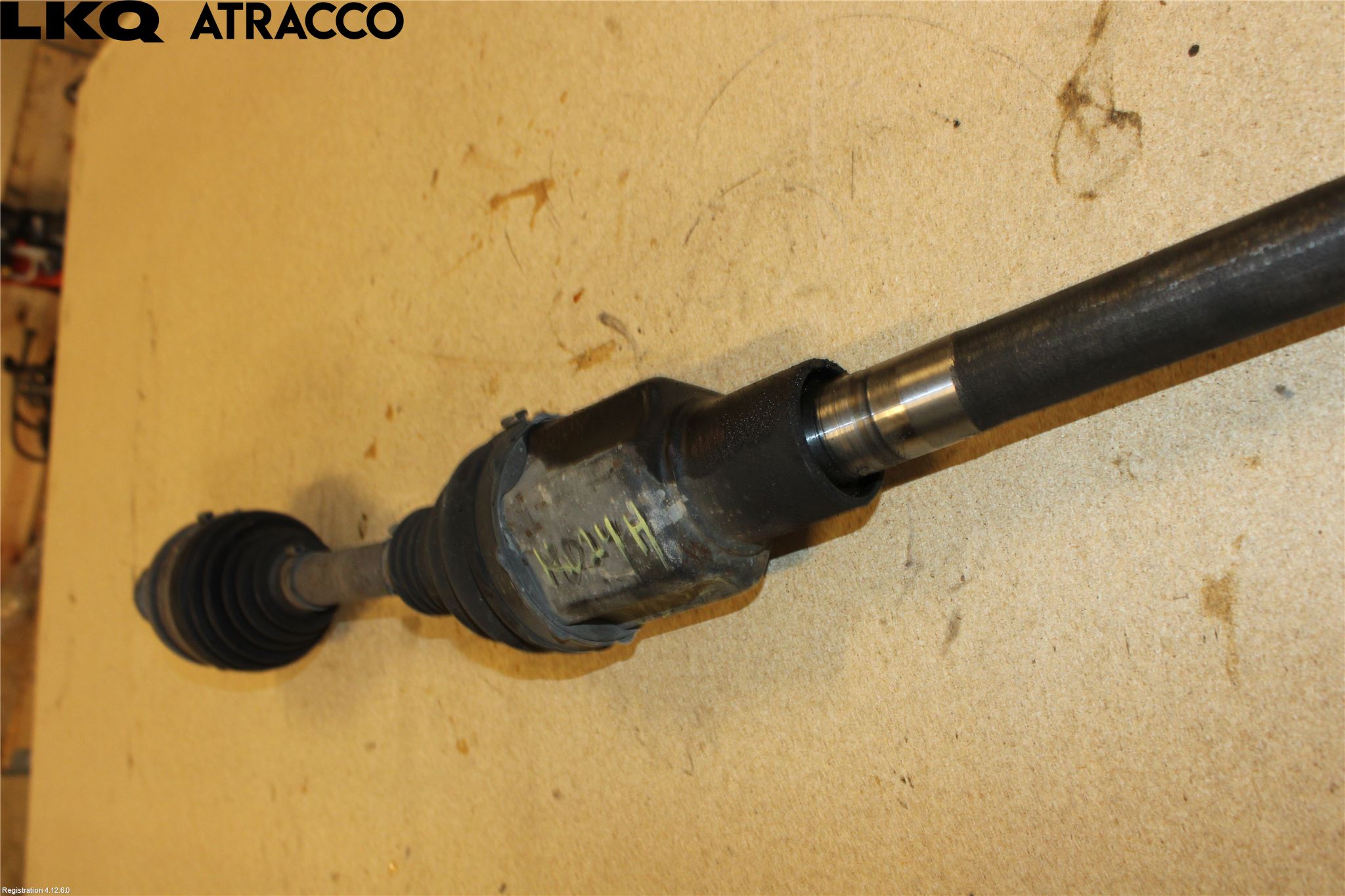 Ford RANGER EU 12-23 Drivaksel Foran Kompl Høyre