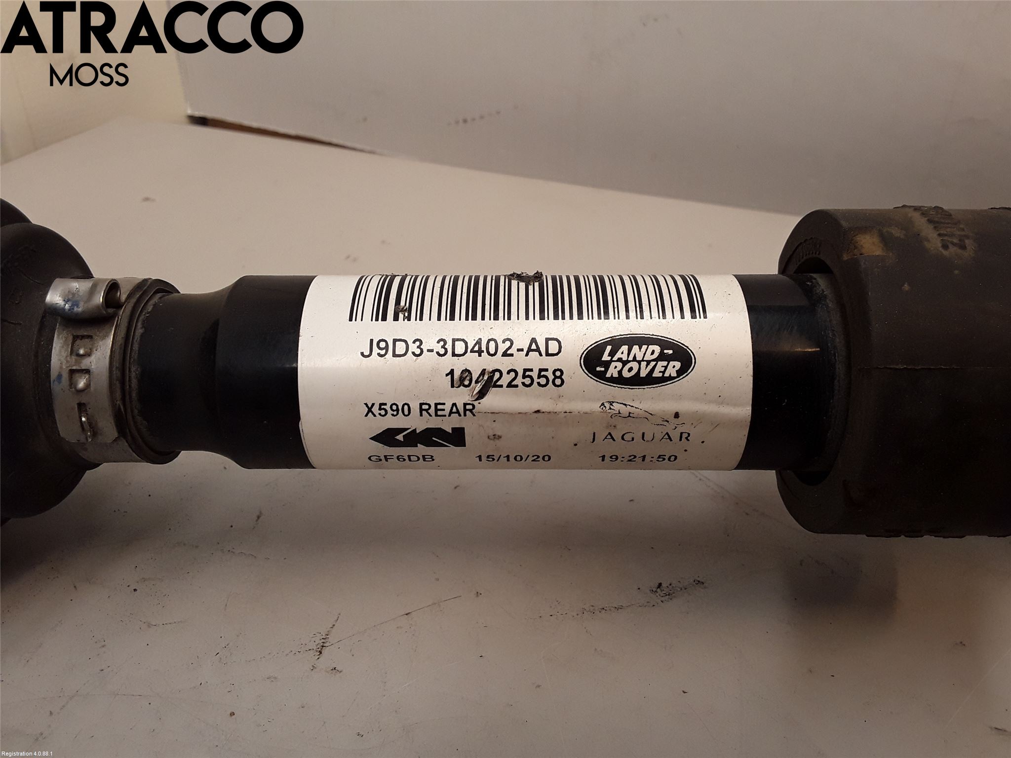 Jaguar I-PACE 18- Drivaksel Foran Kompl Venstre