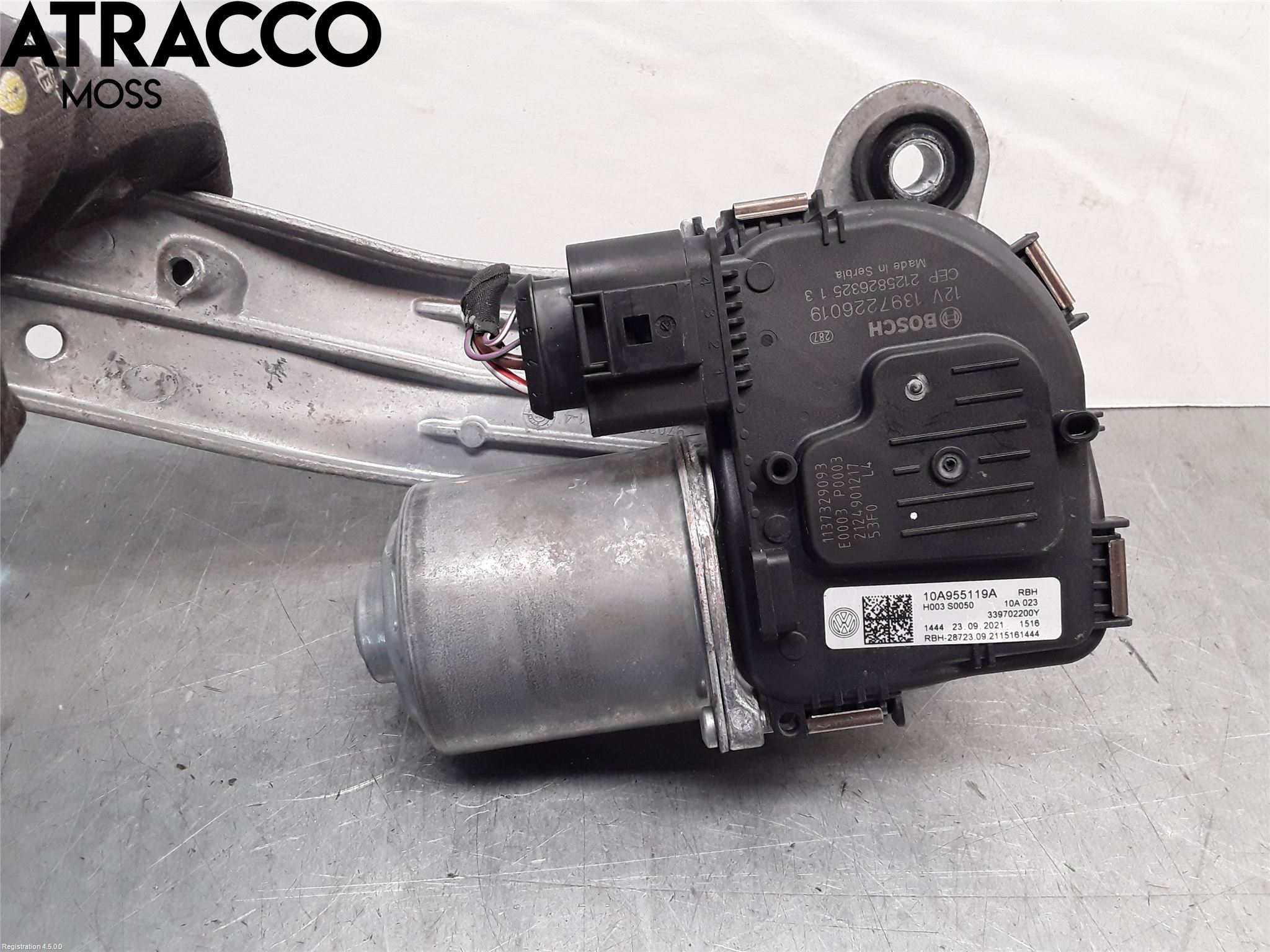 Volkswagen VW ID.3 21- Viskermotor Frontrute