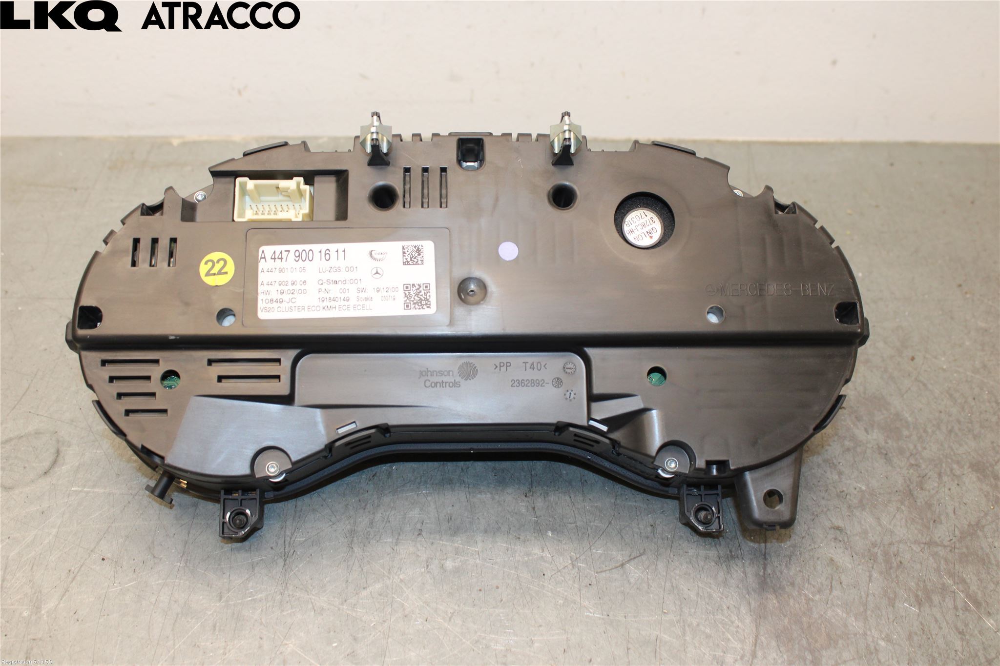 Mercedes-Benz MB VITO/V-KLASS (W640,W447,W448) 14- Instr Speedometer