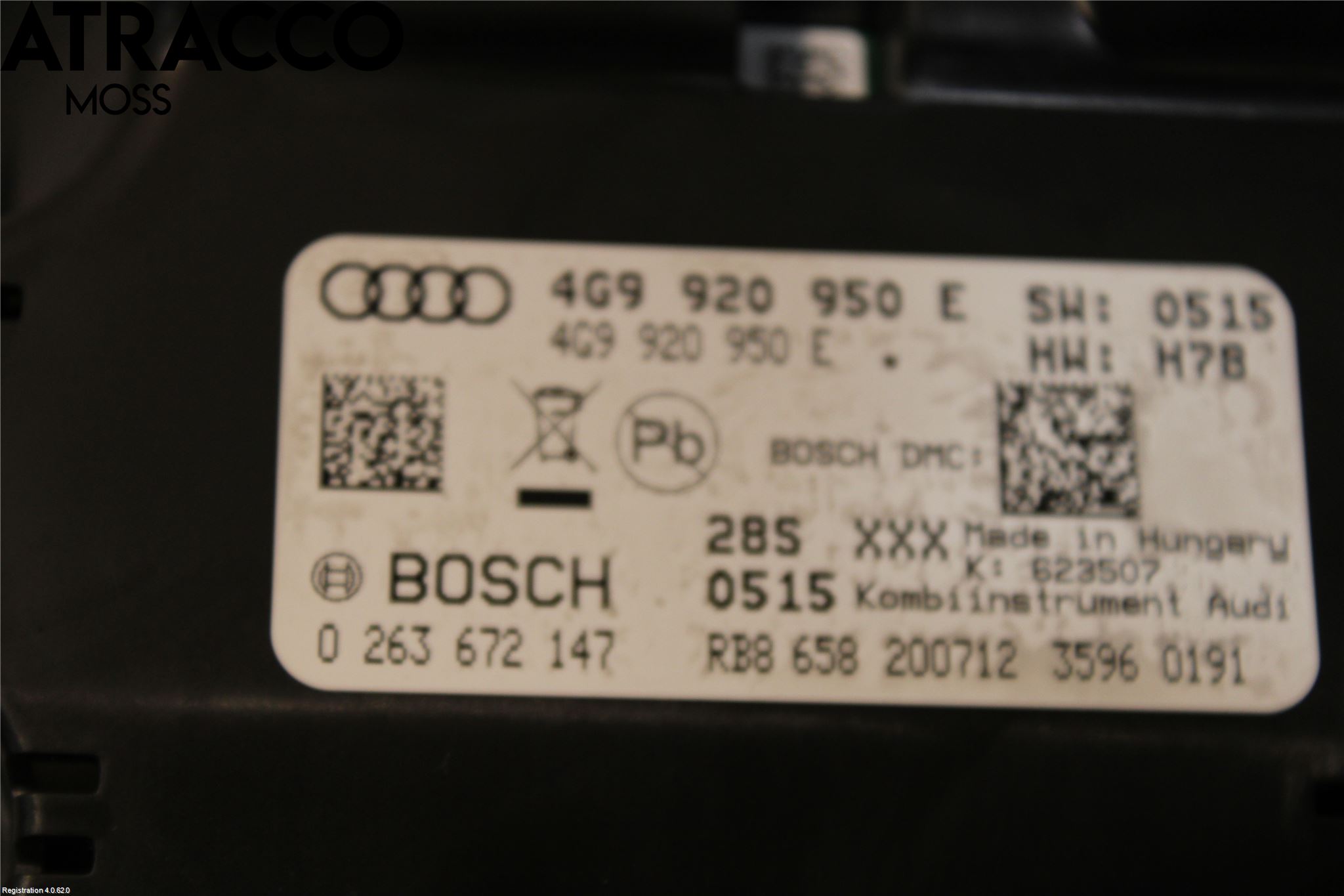 Audi A6 ALLROAD 12-18 Instr Kombinert