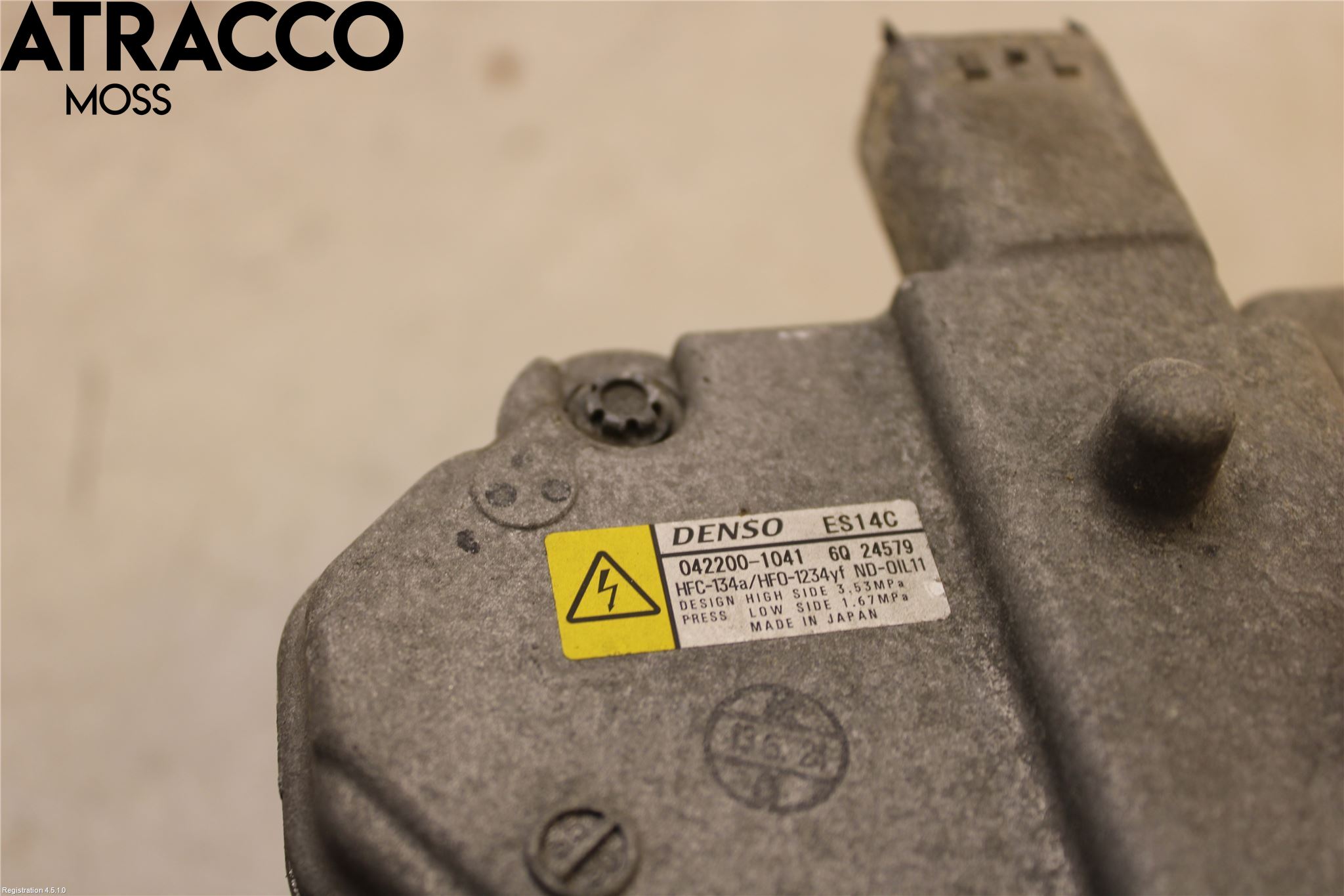 Toyota YARIS XP130 12-14 Varme Ac Kompressor