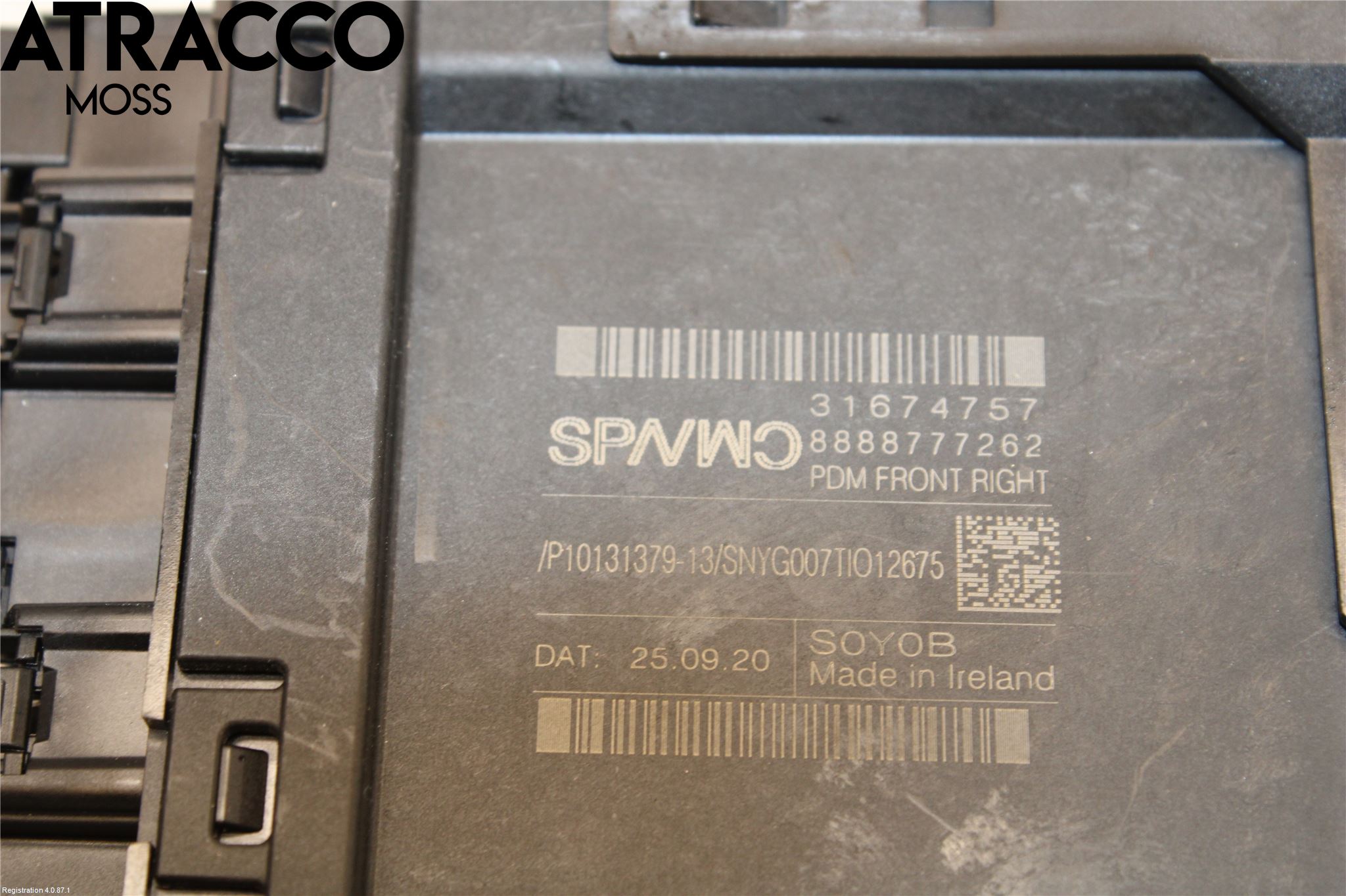 Volvo XC40/RECHARGE 18- Vindusheismotor