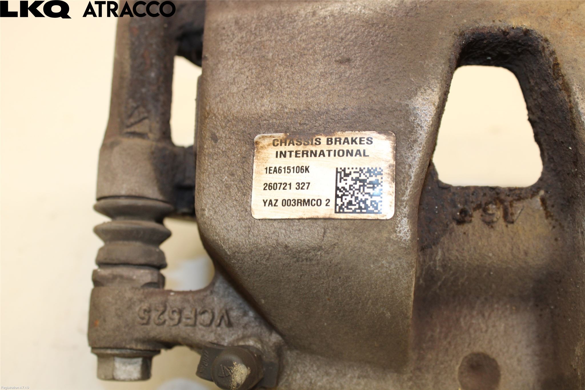 Volkswagen VW ID.4 21- Bremsecaliper Foran Høyre