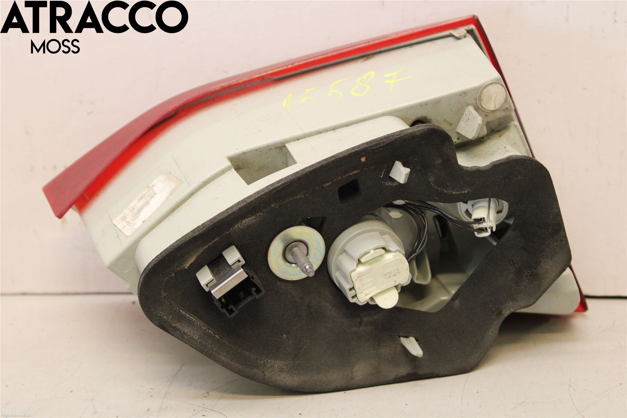 Peugeot 308 14-21 Baklykt Høyre  På Luke(Indre)