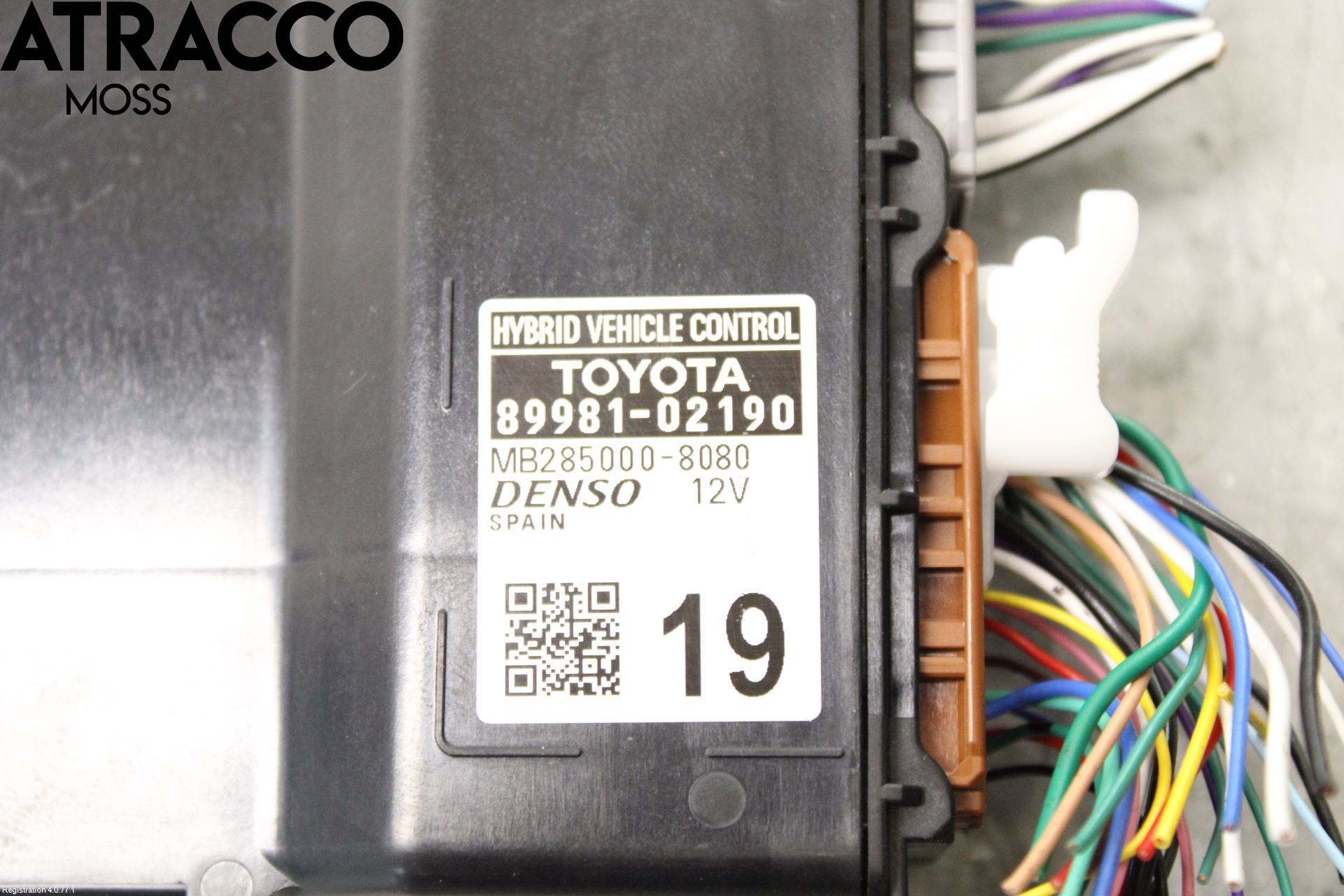 Toyota COROLLA 19- Styreenhet Øvrig