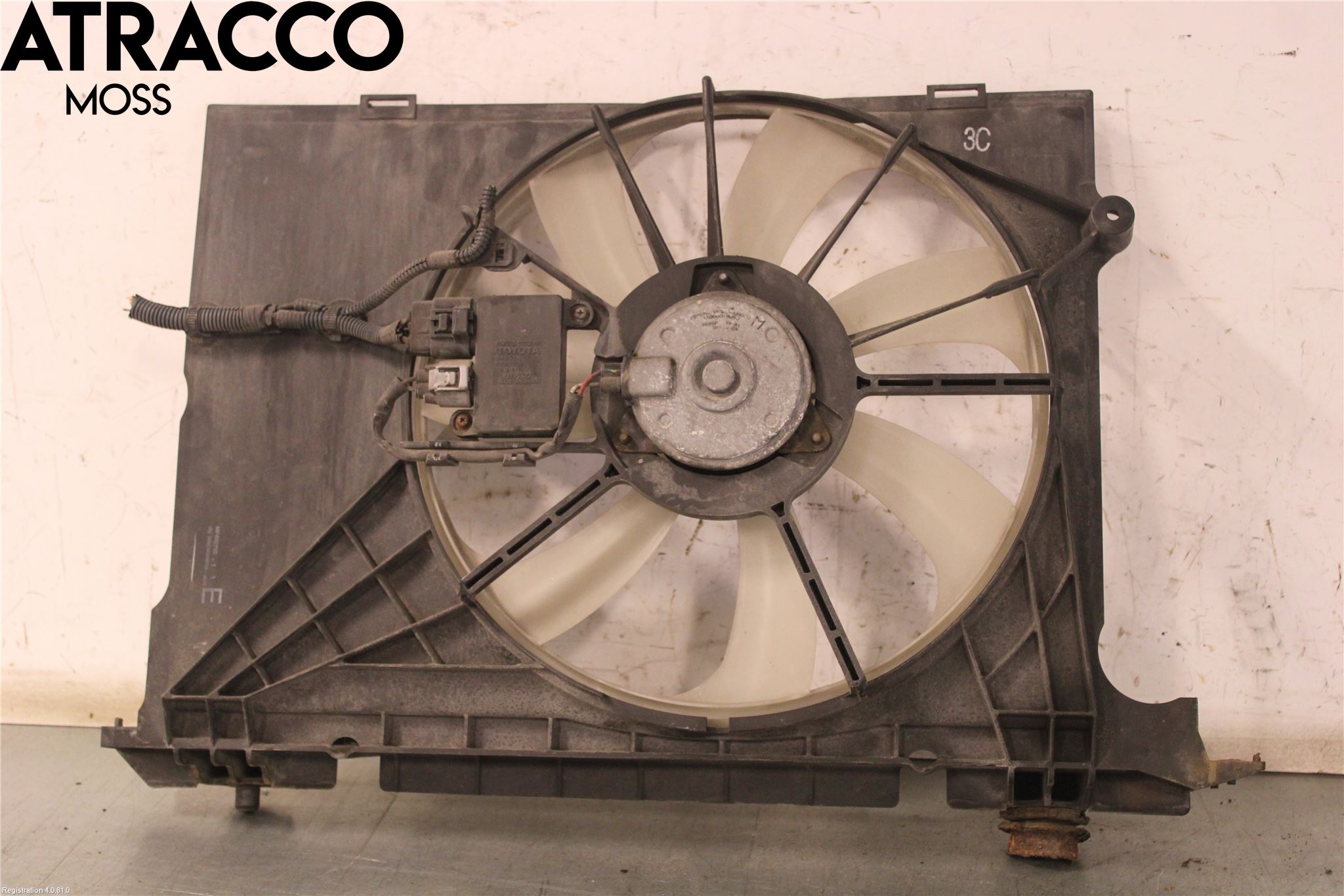 Toyota AURIS 10-12 Kjølevifte Elektrisk