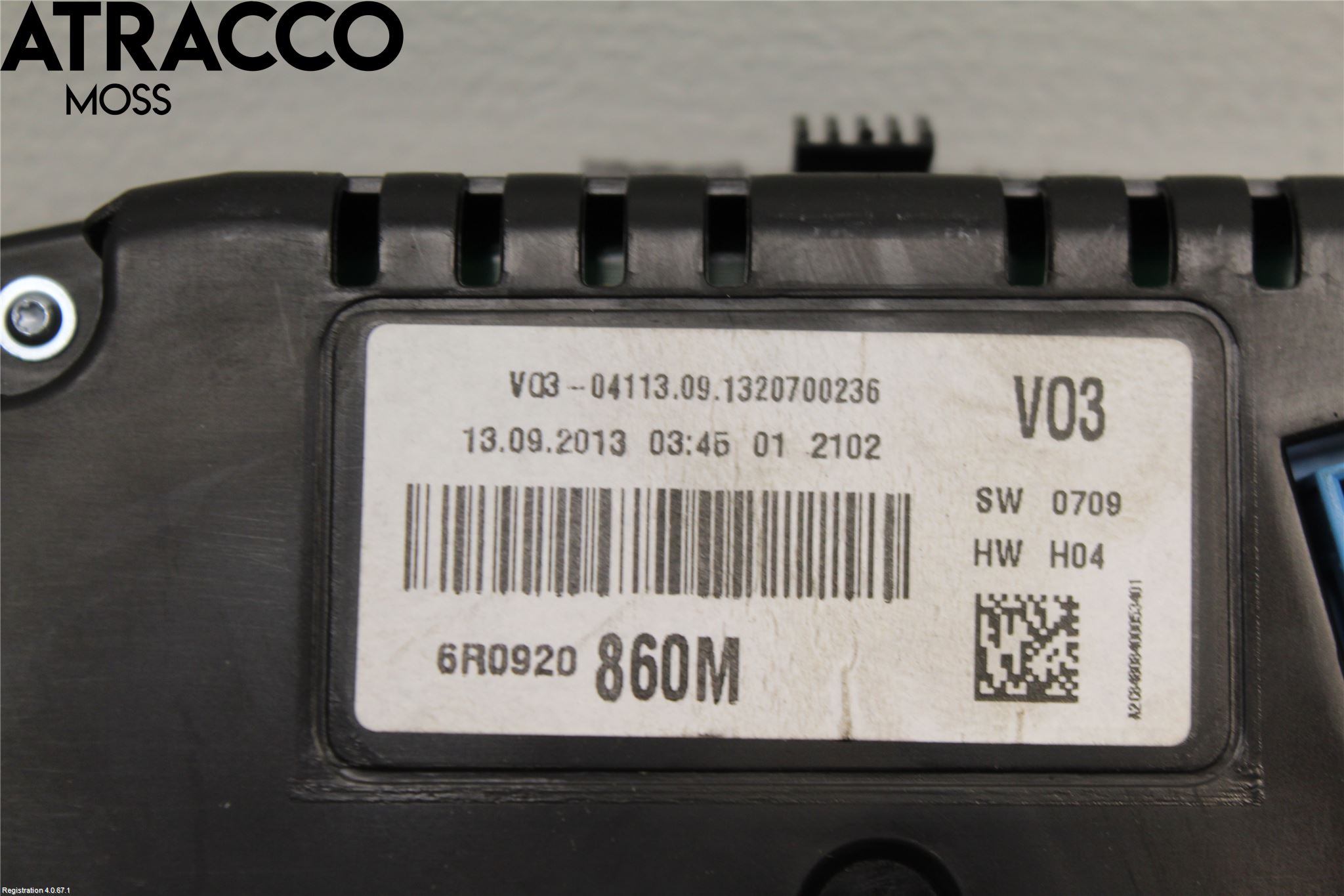 Volkswagen VW POLO 10-17 Instr Kombinert