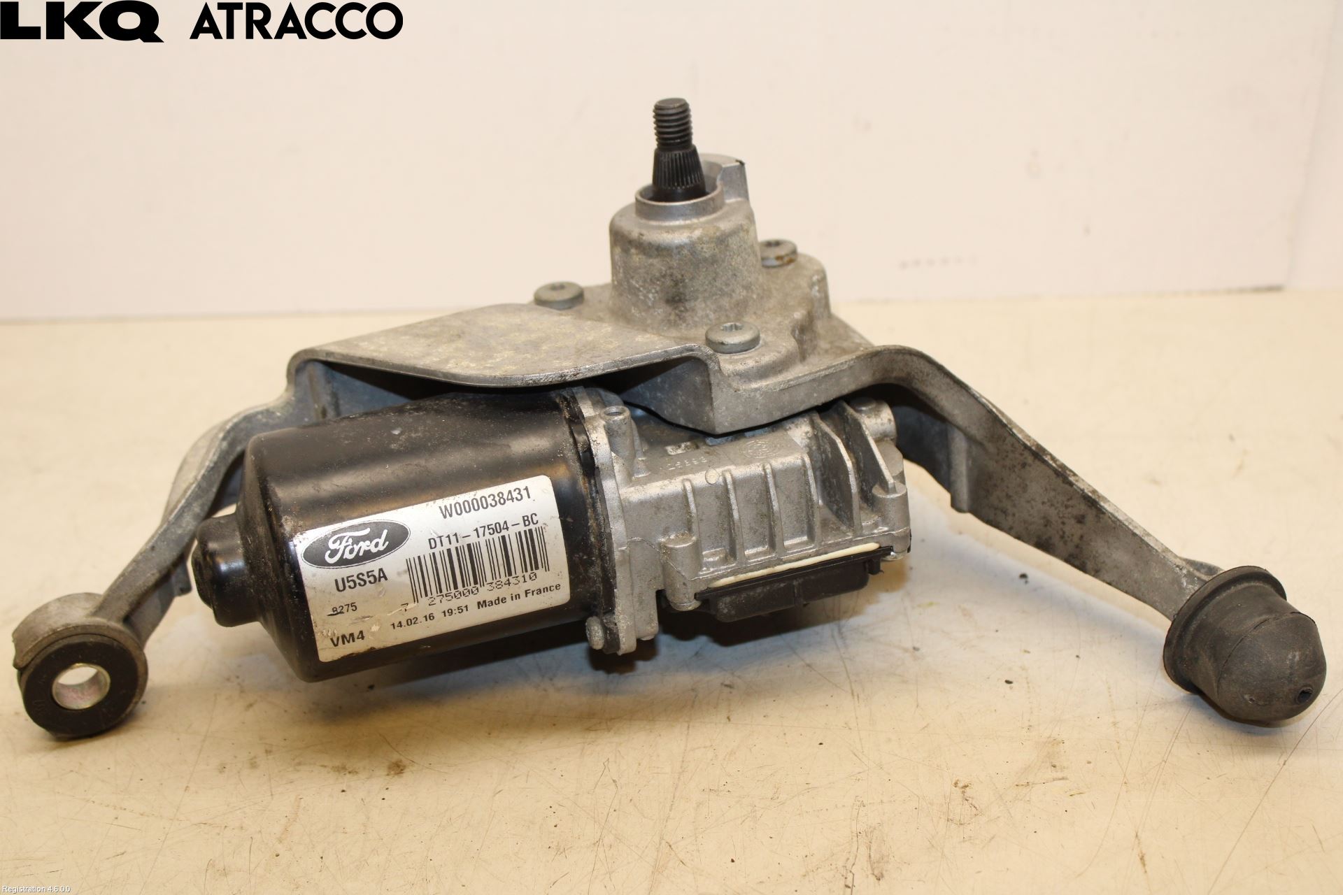 Ford TRANSIT/TOURNEO CONNECT 13-22 Viskermotor Frontrute