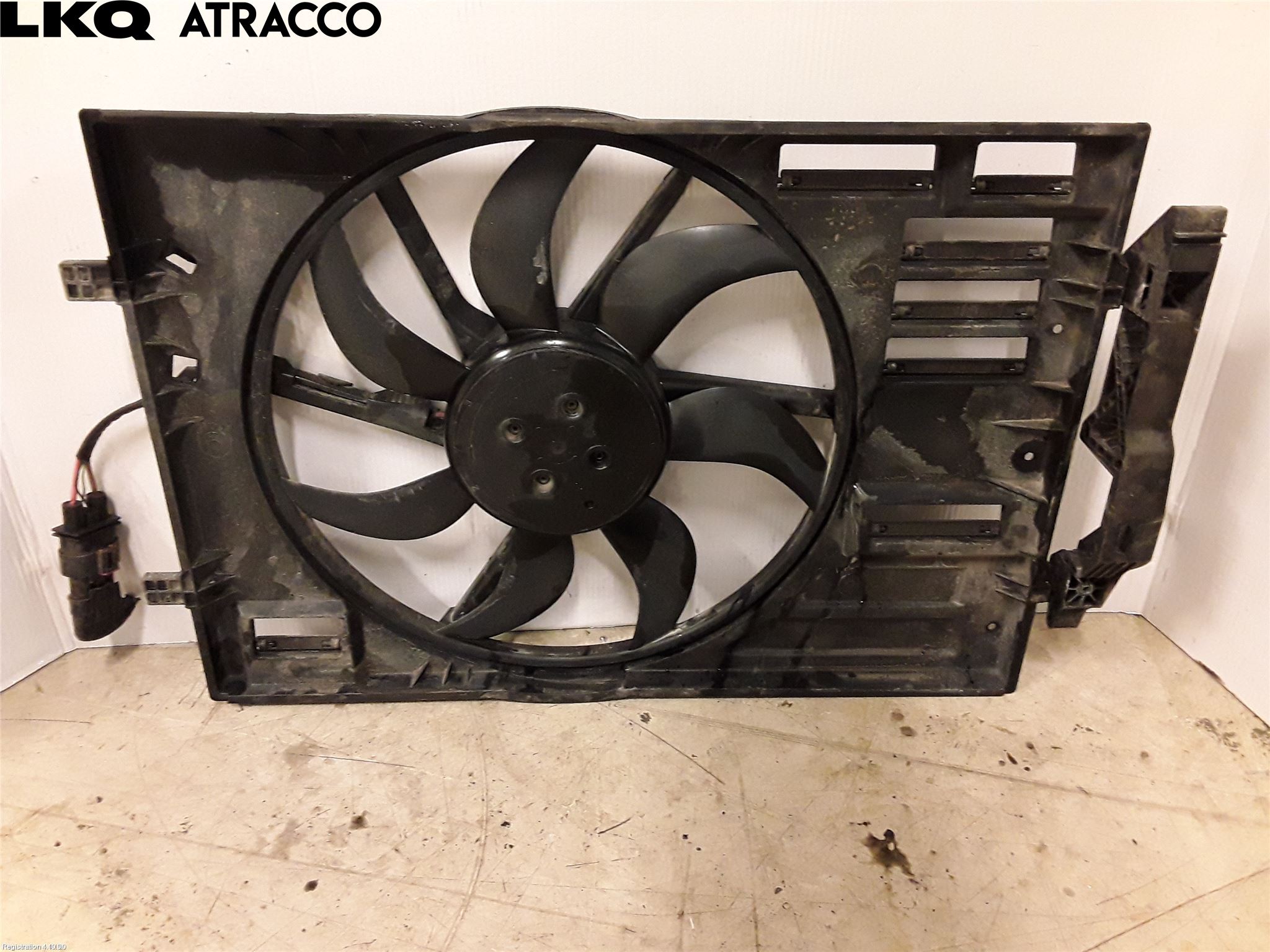 Volkswagen VW GOLF / E-GOLF VII 13-20 Kjølevifte Elektrisk