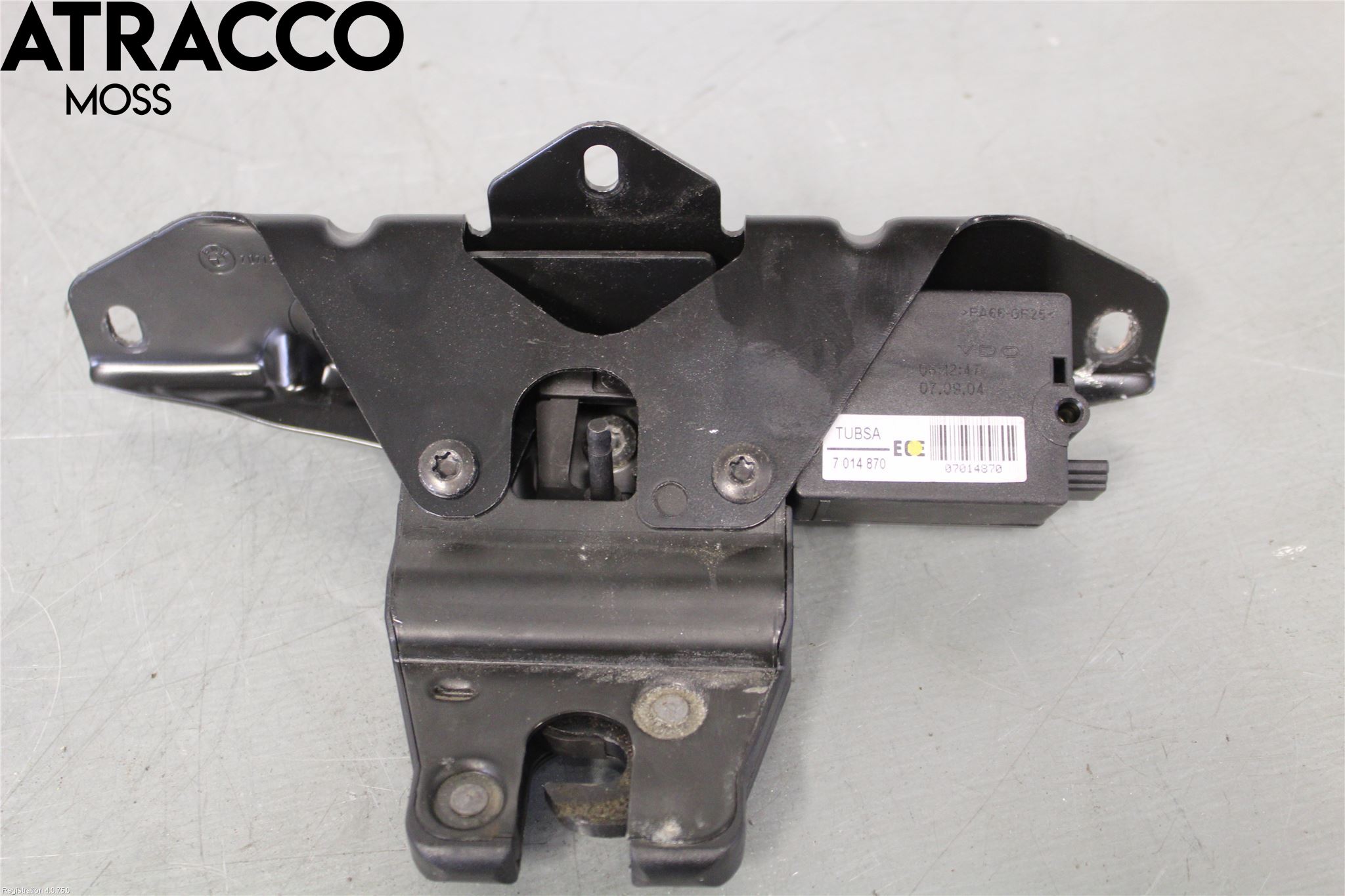 BMW 5 E60/61 Sed/Tou 02-10 Bakluke-Lokk Låsekasse