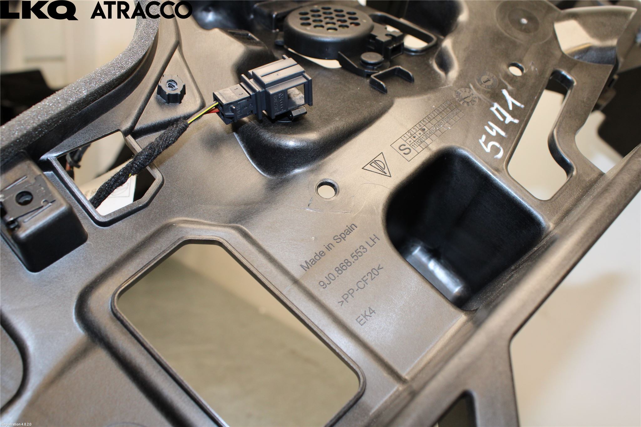 Porsche TAYCAN 20- Skylthållare