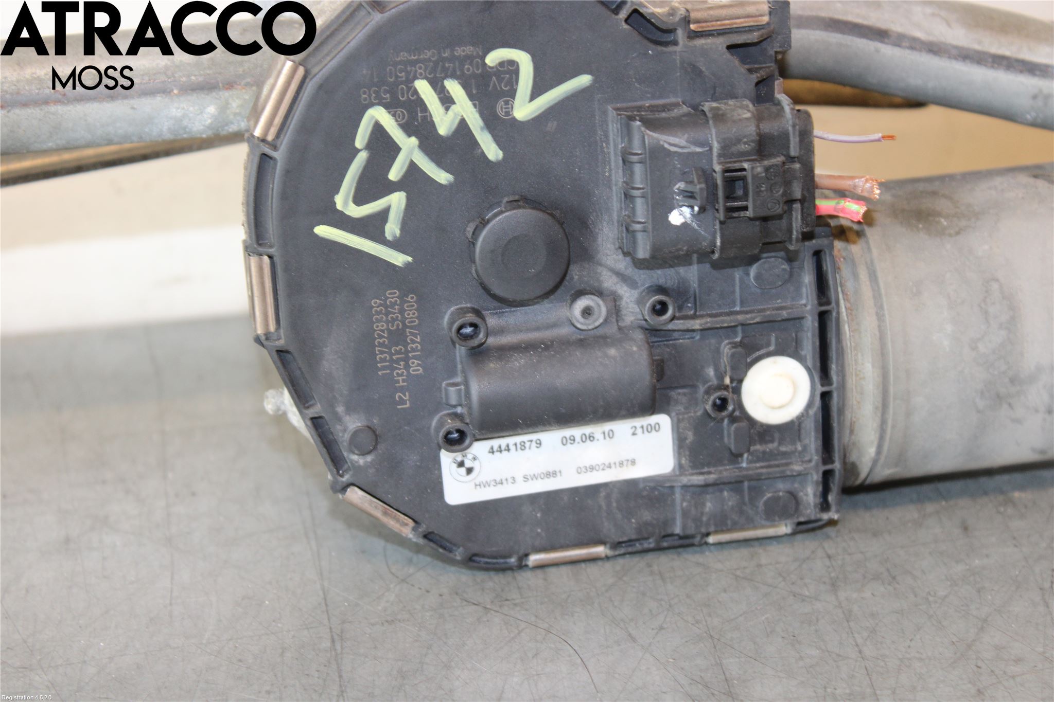 BMW 7 F01/02/03/04 09-15 Viskermotor Frontrute