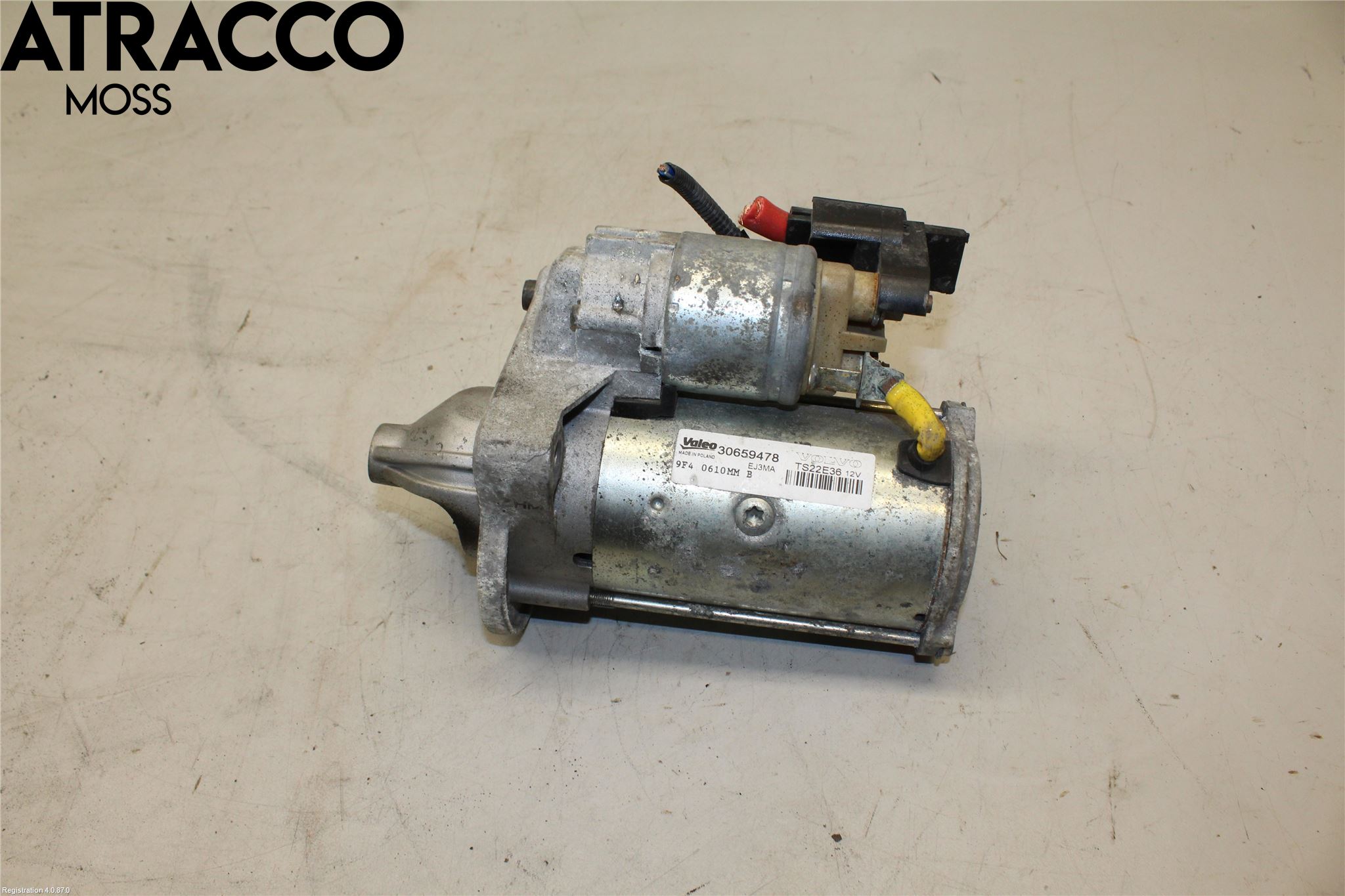 Volvo V40 12-19 Startmotor Diesel