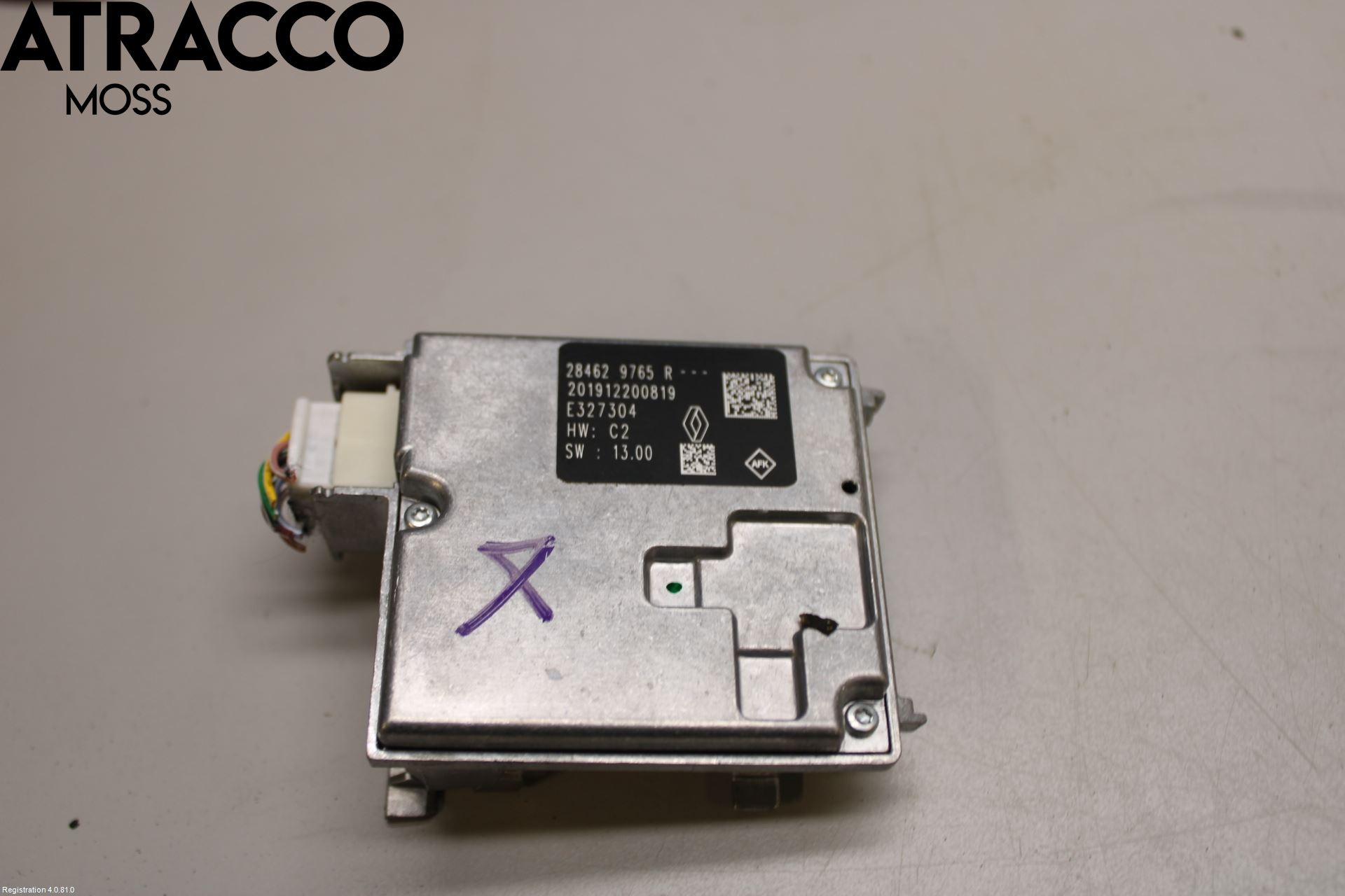 Renault ZOE/E-TECH 13- Parkeringshjelp Kamera