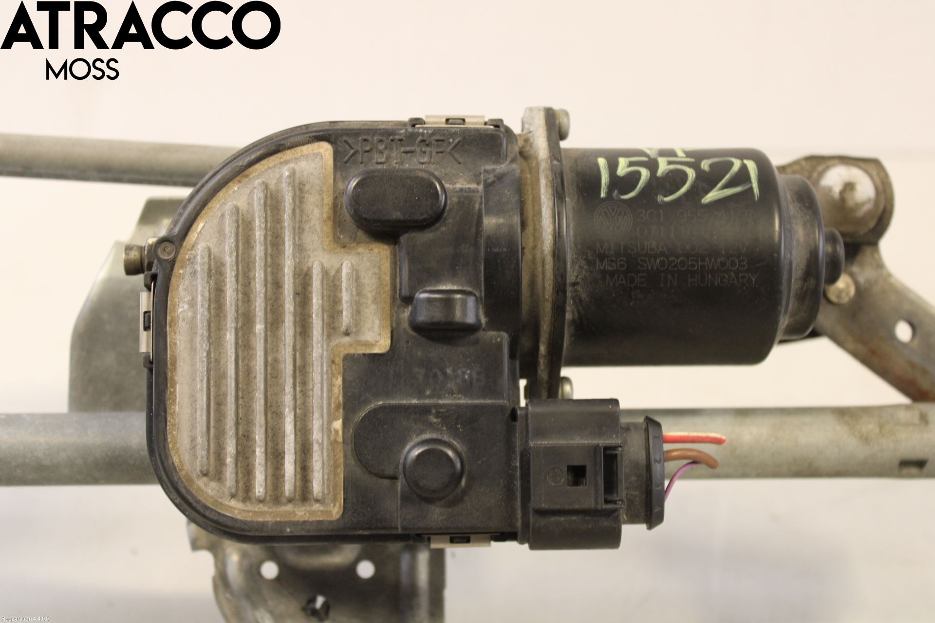 Volkswagen VW PASSAT 05-11 Viskermotor Frontrute