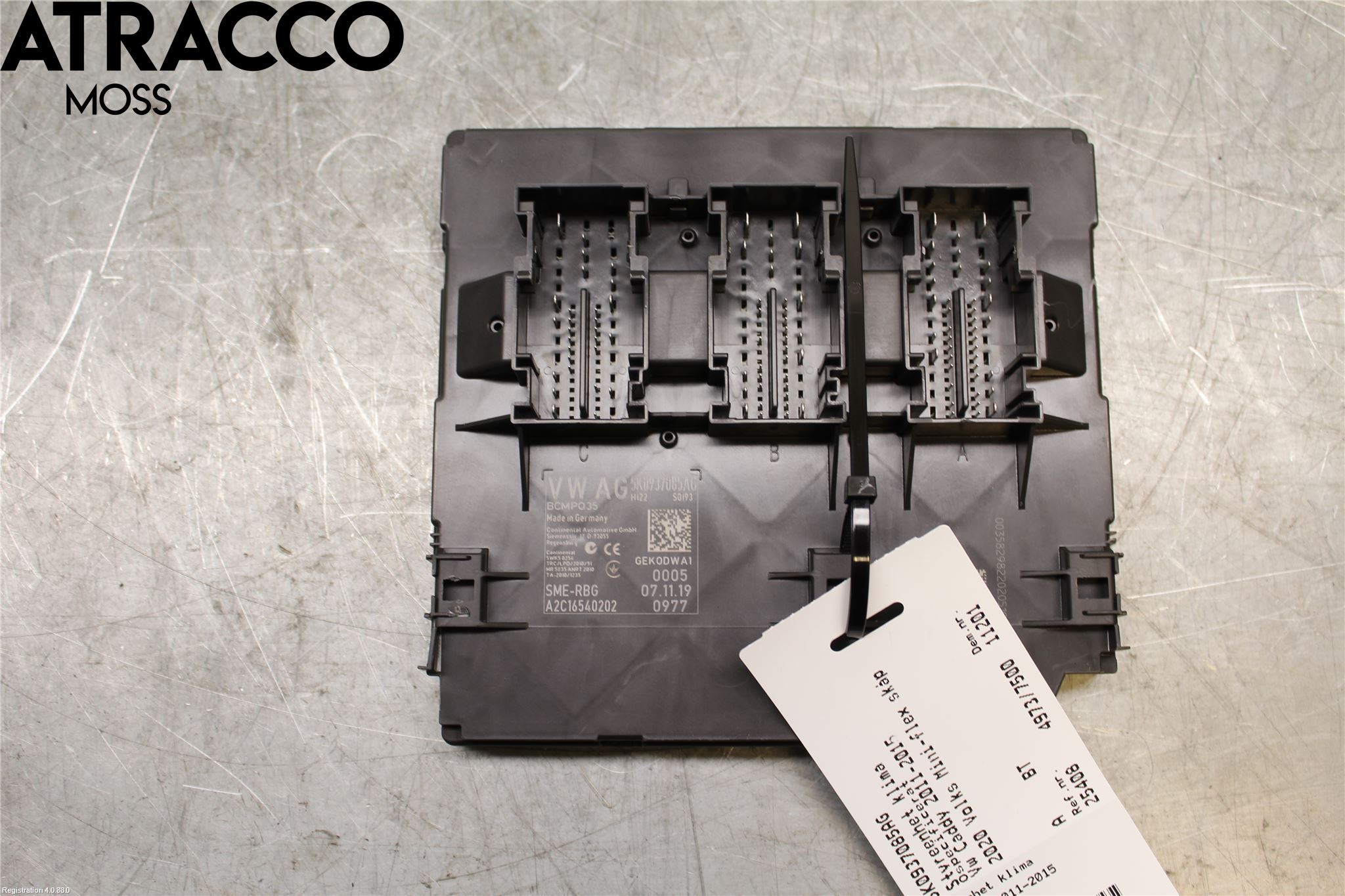 Volkswagen VW CADDY 16-20 Styreenhet Klima