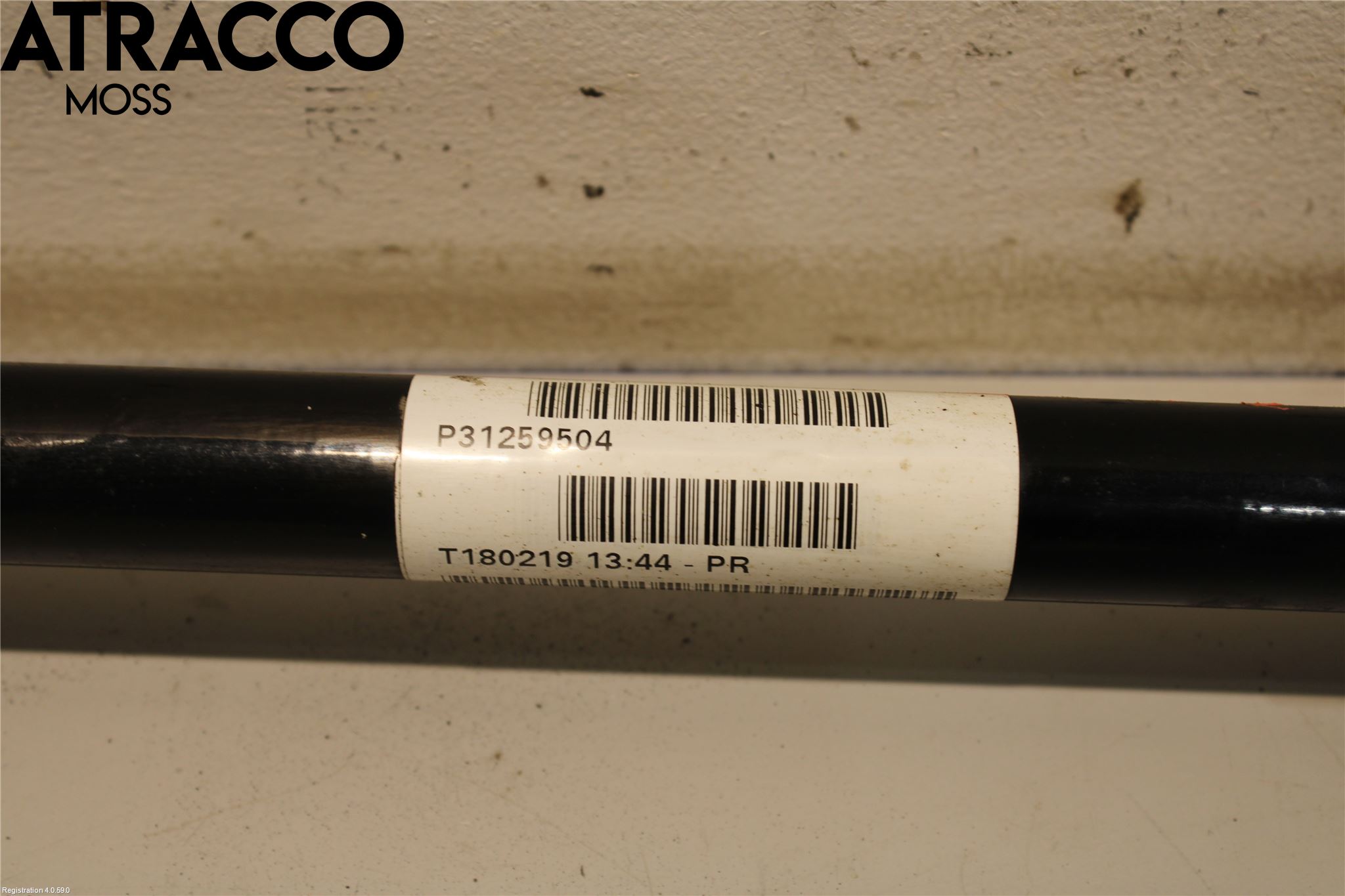 Volvo XC60 09-13 Drivaksel Bak Kompl Høyre