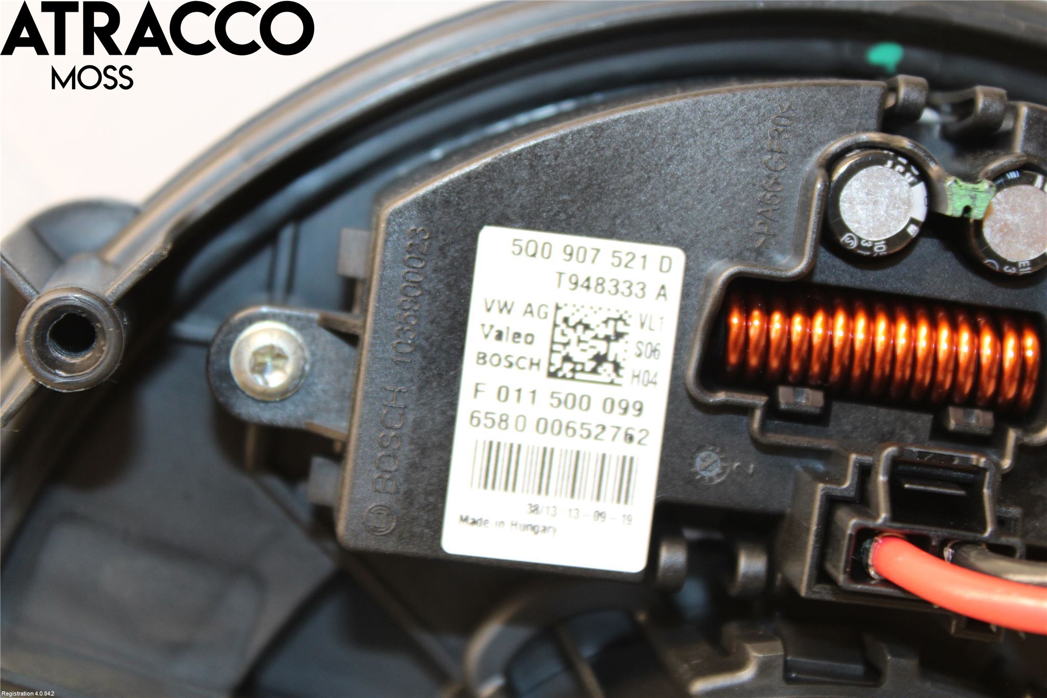 Volkswagen VW GOLF / E-GOLF VII 13-20 Varme Ac Varmeapparatvifte