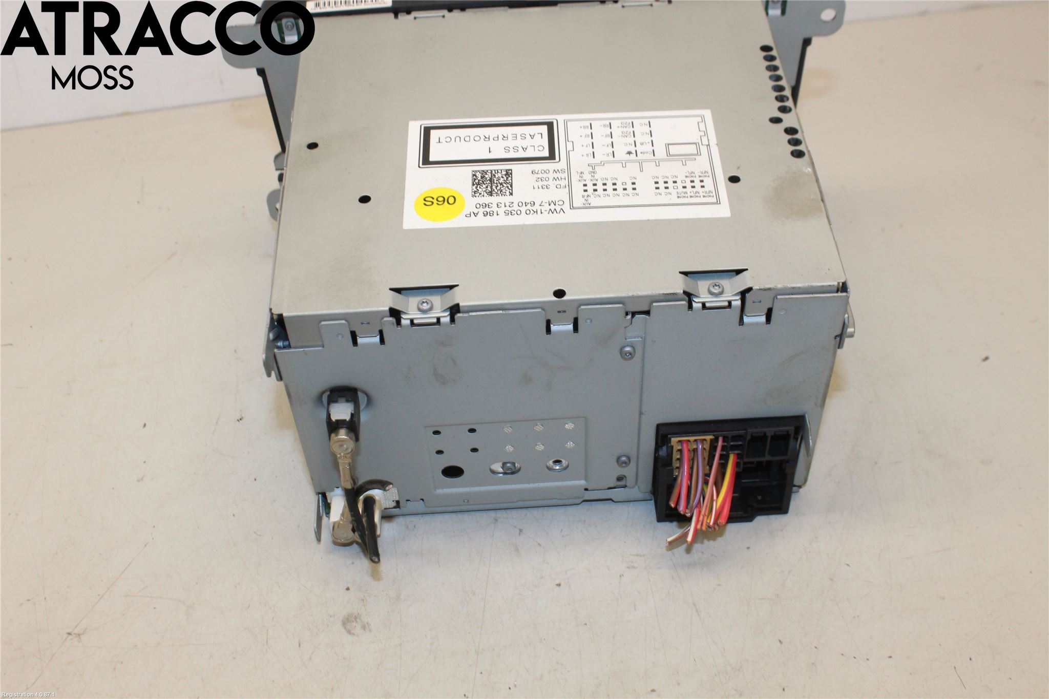 Volkswagen VW GOLF VI 09-13 Stereo Radio Med Cd