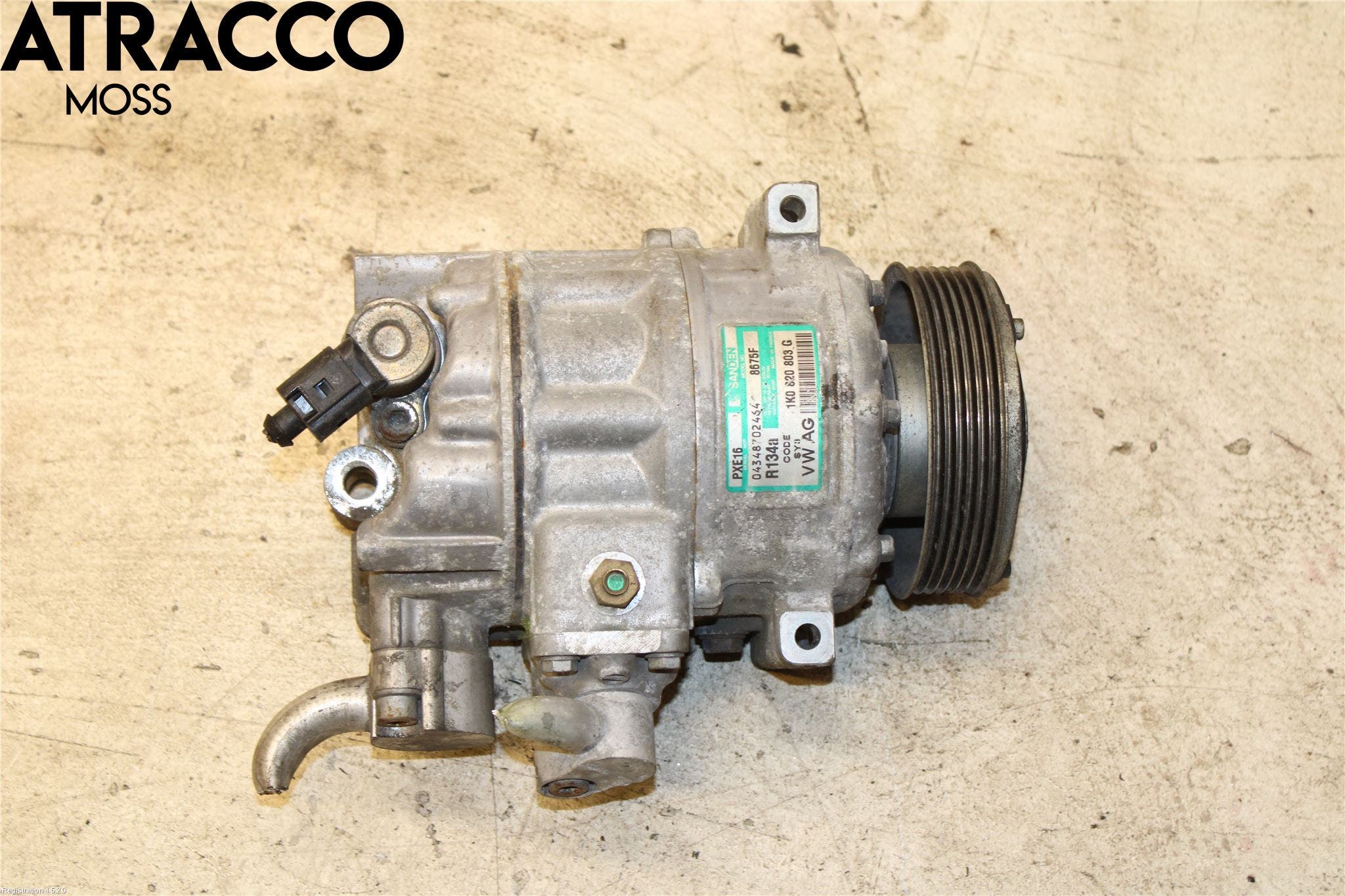 Volkswagen VW GOLF V 04-09 Varme Ac Kompressor