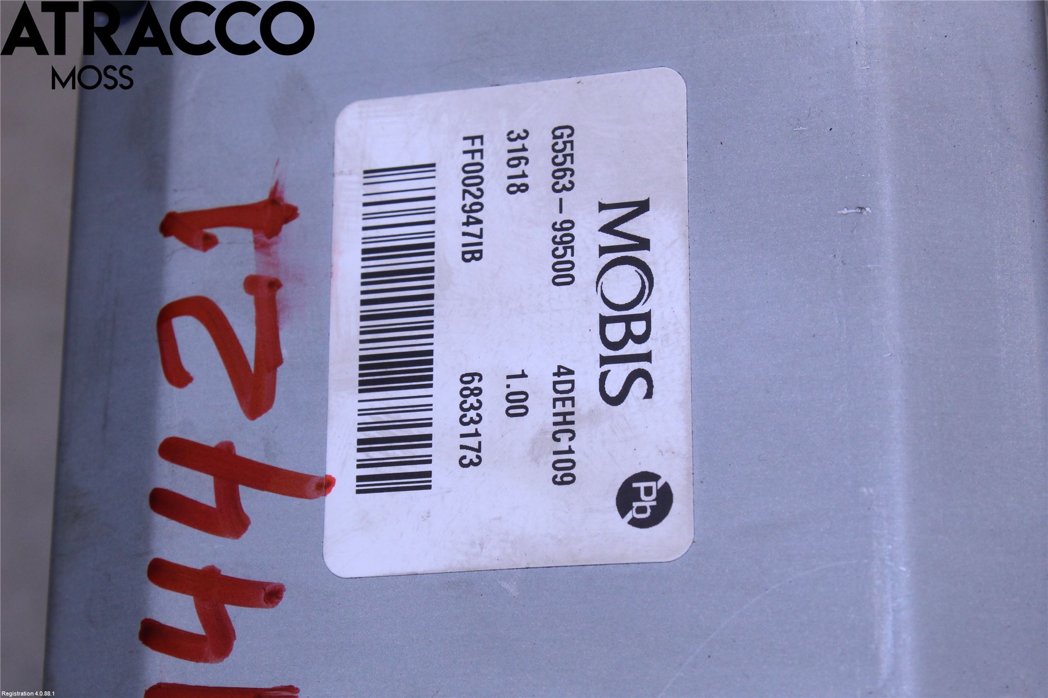 Kia NIRO (DE) 17-22 Rattakselaggregat Innebygd Servo