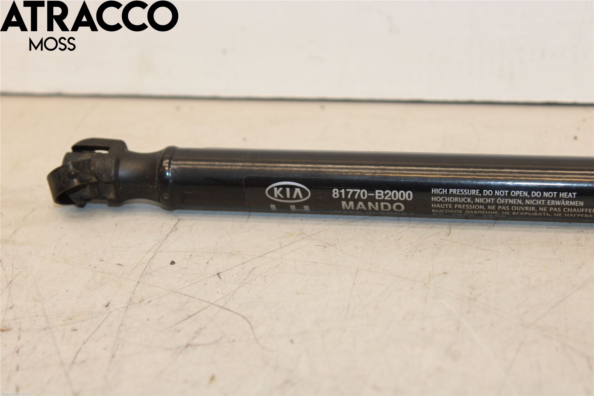 Kia SOUL 09- Bakluke Demper-Gassfjær