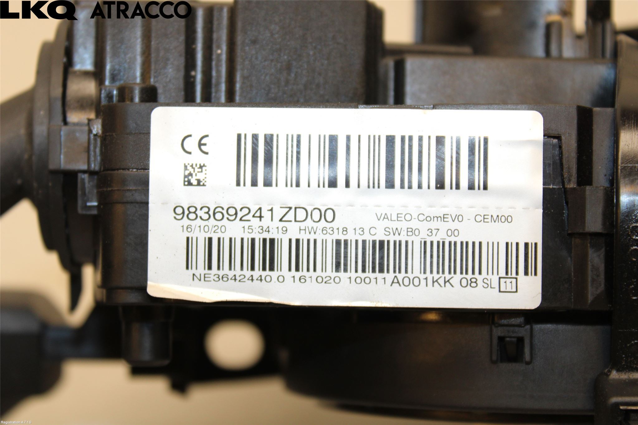 Peugeot 2008/E-2008 20- Bryter Ratt Kombi H Og V