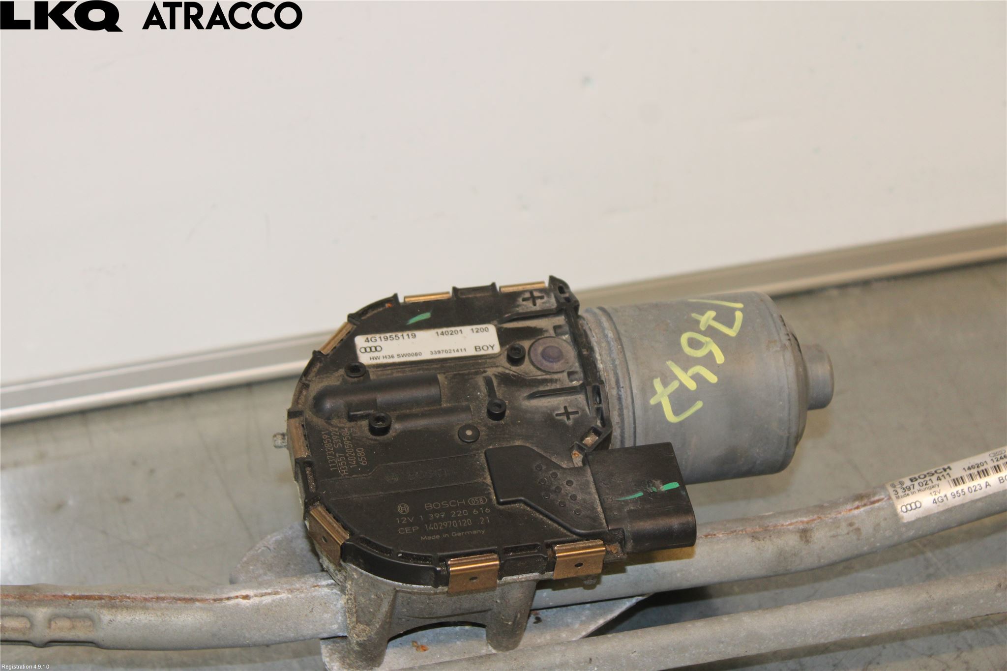 Audi A6 ALLROAD 12-18 Viskermotor Frontrute