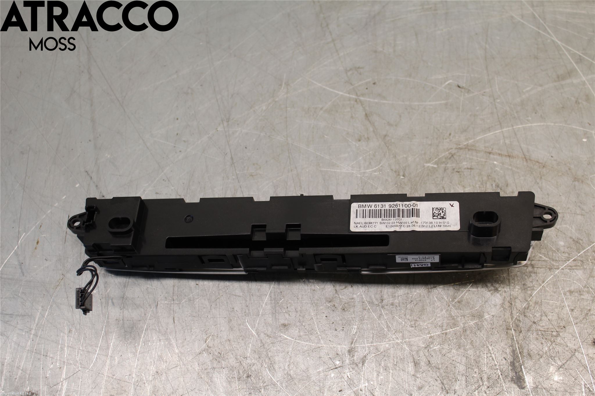 BMW 3 F30/F31/F80 12-19 Bryter Multifunksjon