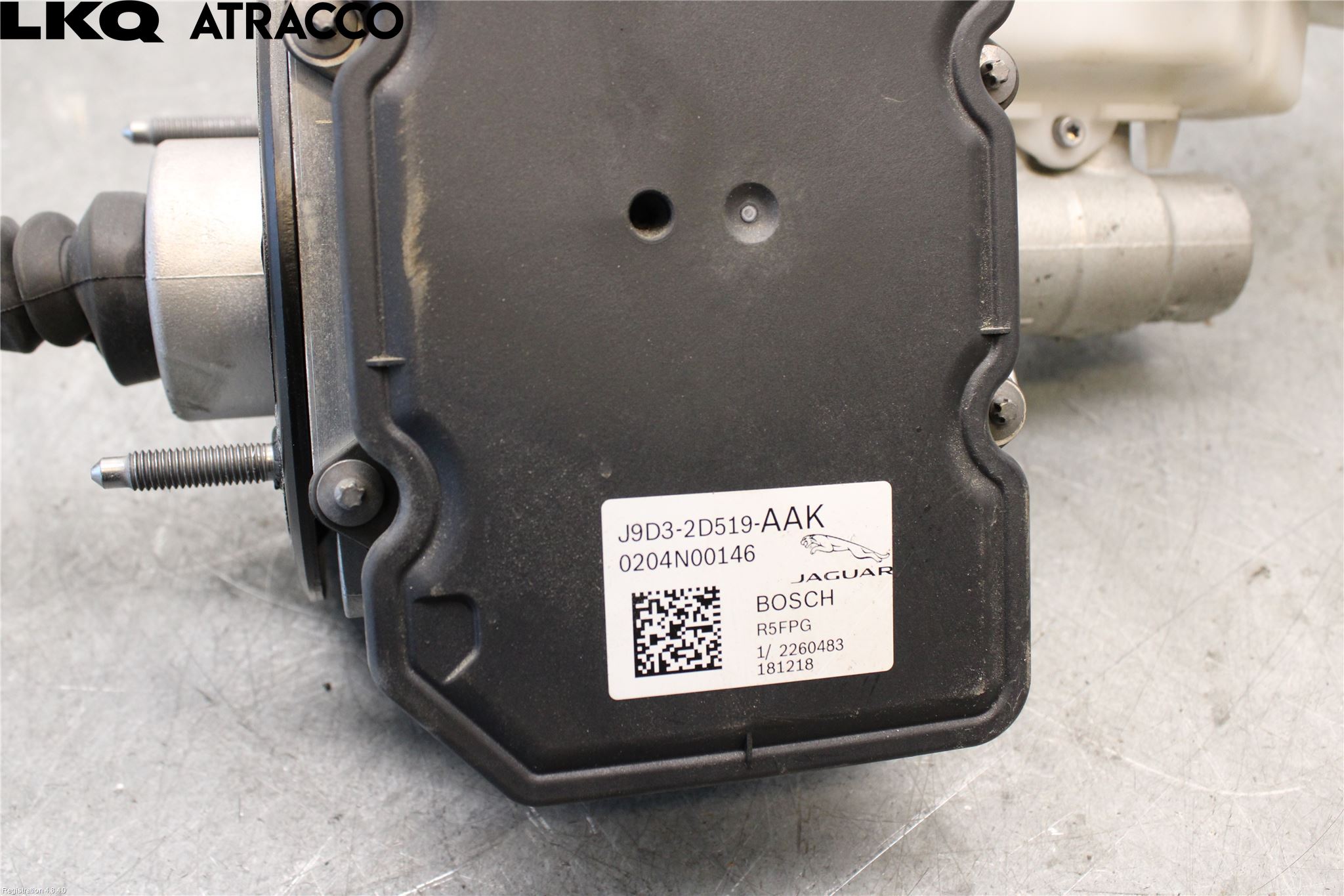 Jaguar I-PACE 18- Bremsekraftregulator