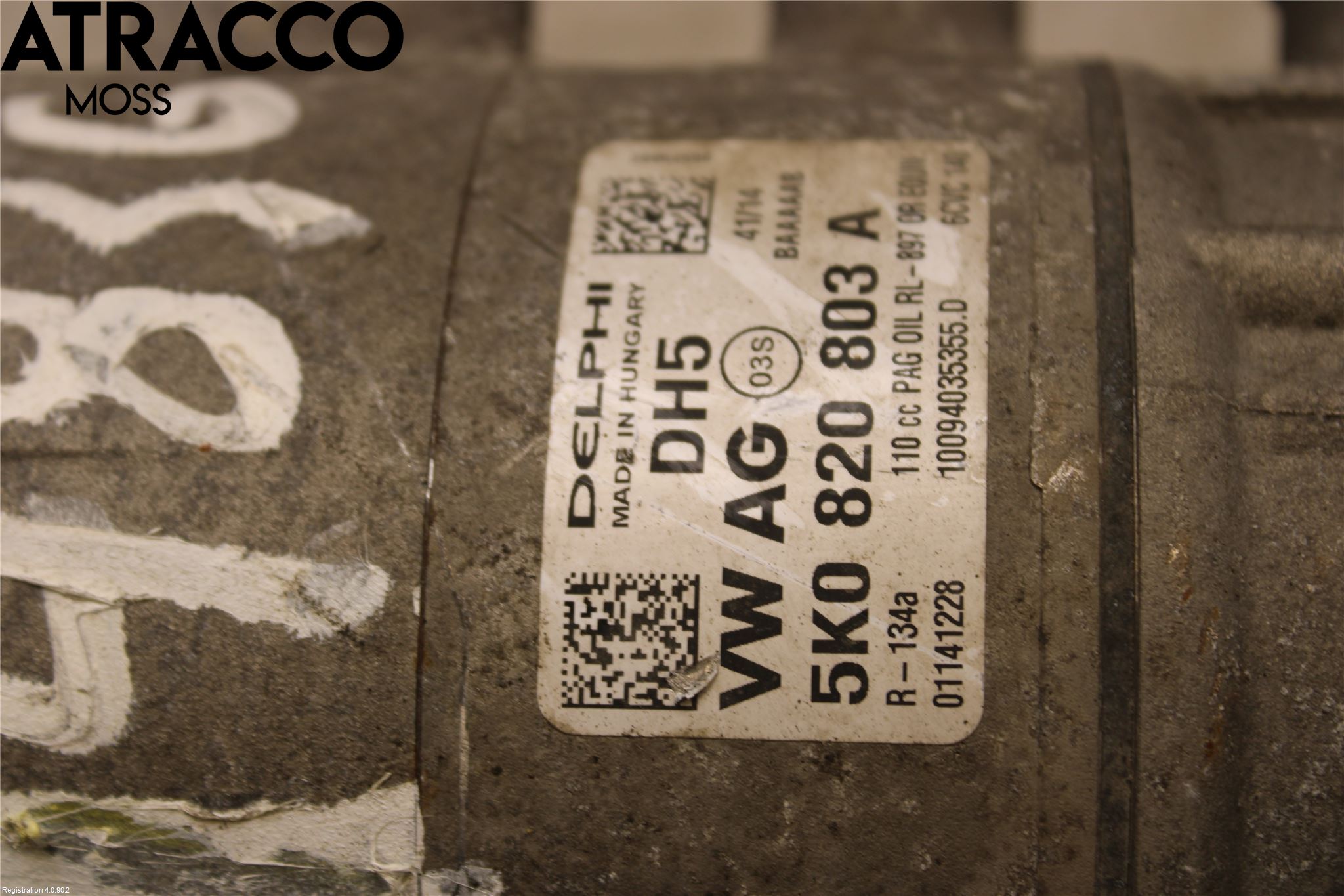 Volkswagen VW PASSAT 11-14 Varme Ac Kompressor