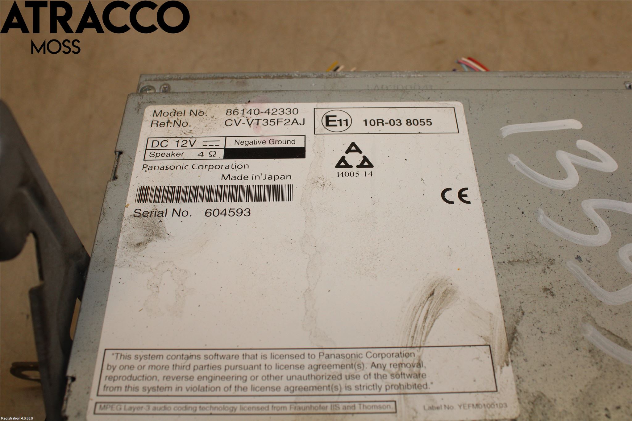 Toyota RAV4 13-18 Stereo Radio Med Cd