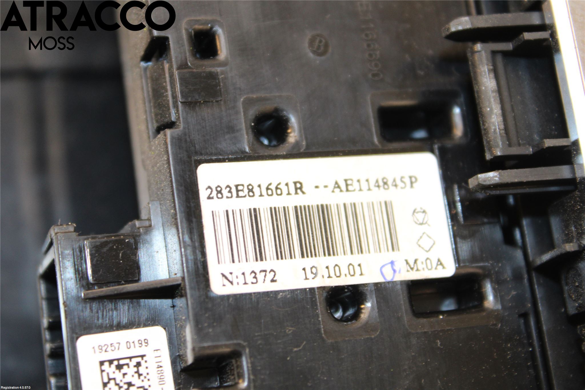 Renault ZOE/E-TECH 13- Varme Ac Betjening-Display